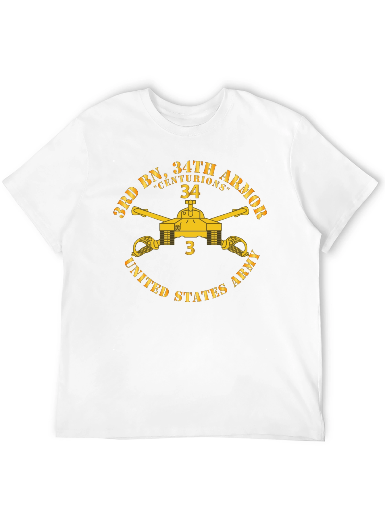 3rd BN 34th Armor Centurions US Army T-Shirt