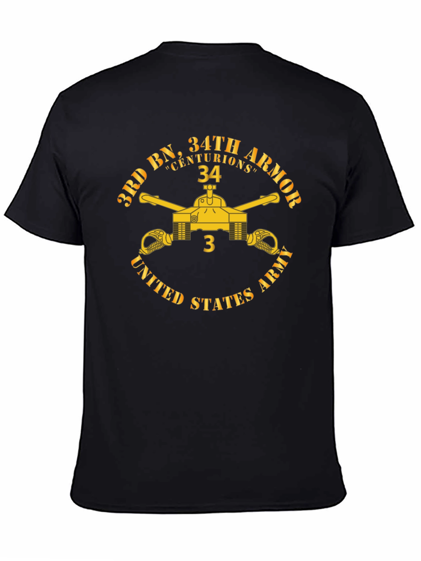 3rd BN 34th Armor Centurions US Army T-Shirt