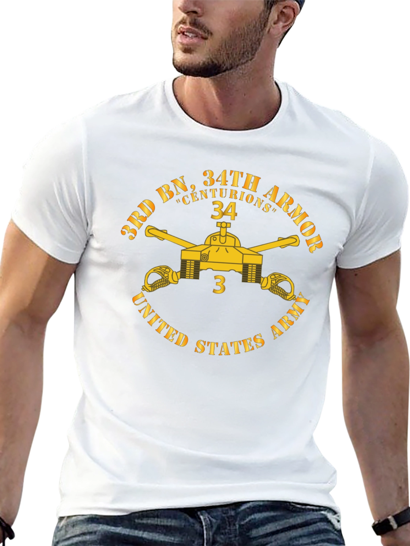 3rd BN 34th Armor Centurions US Army T-Shirt