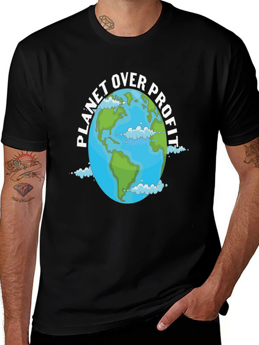 Planet Over Profit Graphic Tee