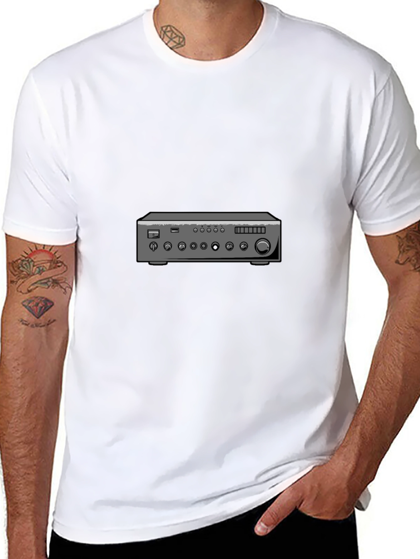 Retro Audio Receiver T-Shirt