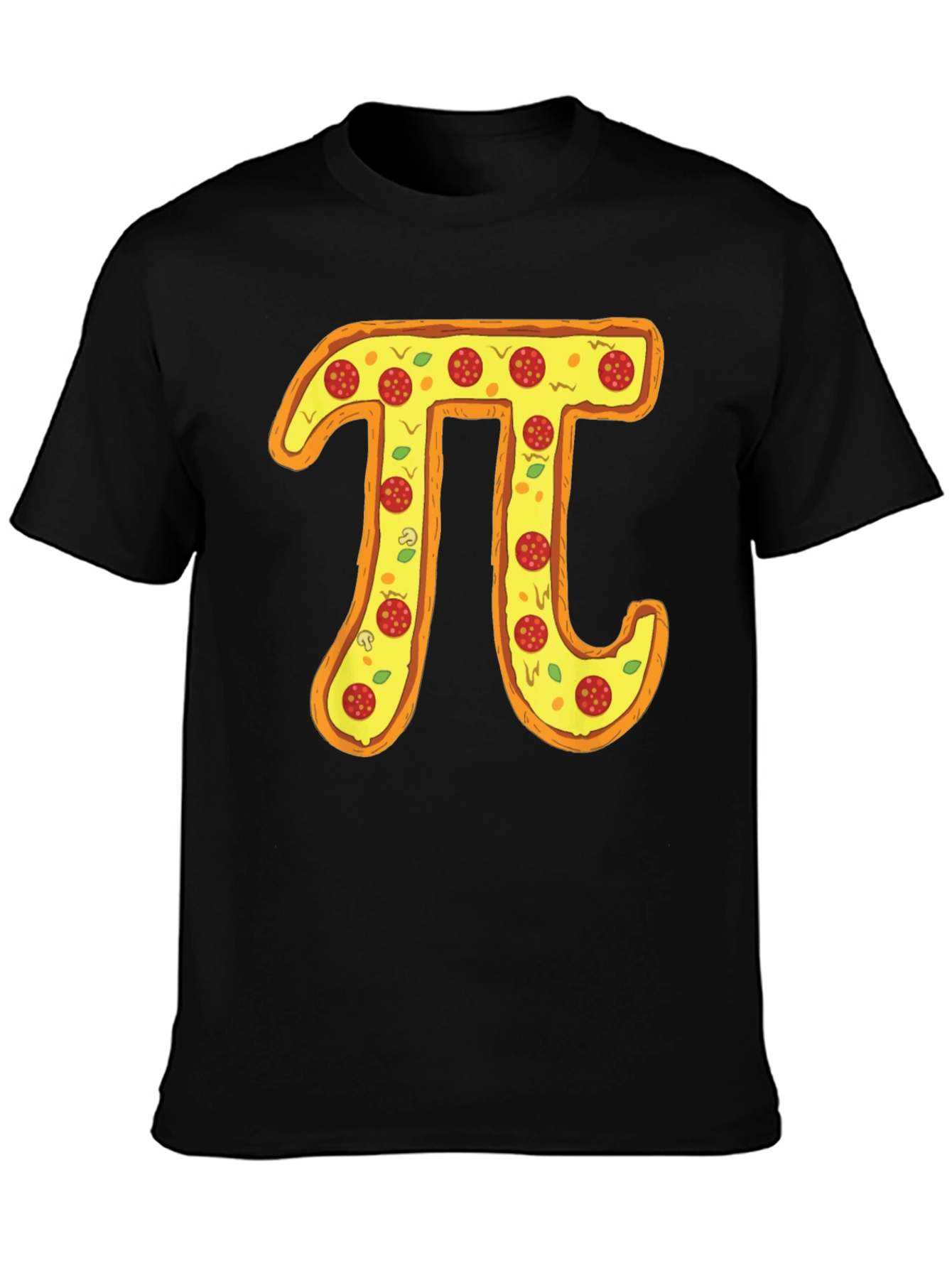 Pizza Pi Graphic Tee - Funny Math Pun Shirt