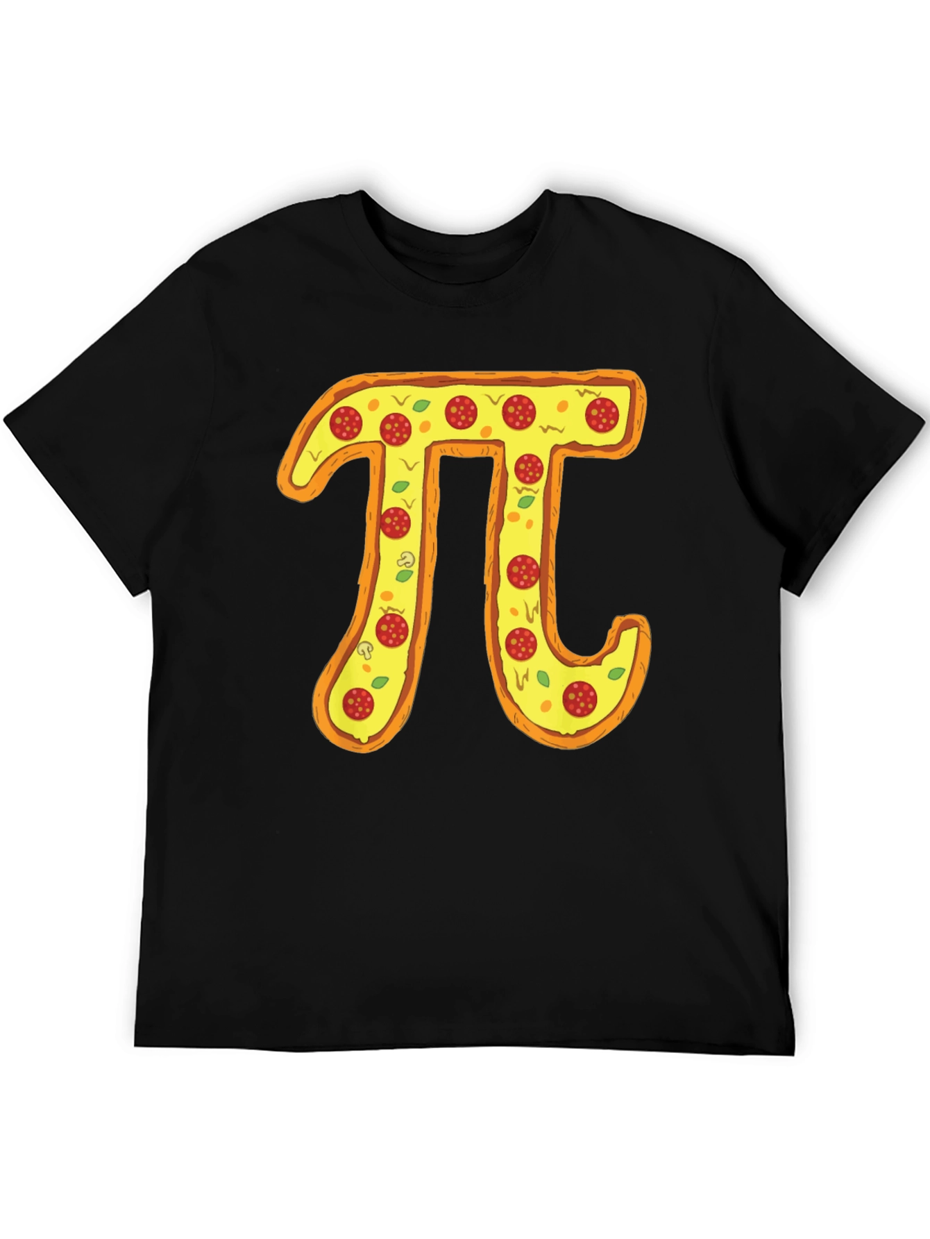 Pizza Pi Graphic Tee - Funny Math Pun Shirt