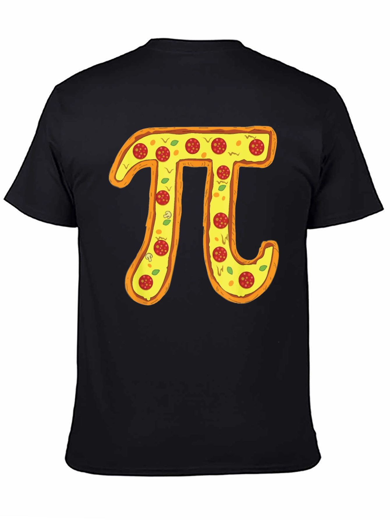 Pizza Pi Graphic Tee - Funny Math Pun Shirt