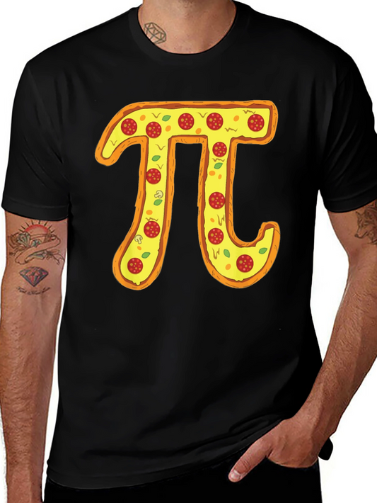 Pizza Pi Graphic Tee - Funny Math Pun Shirt