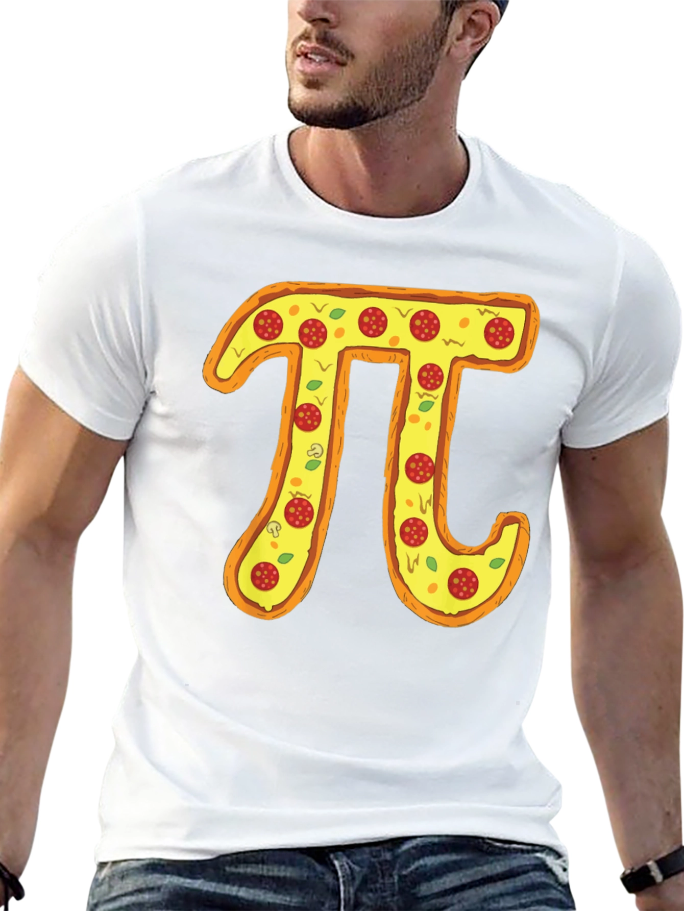 Pizza Pi Graphic Tee - Funny Math Pun Shirt