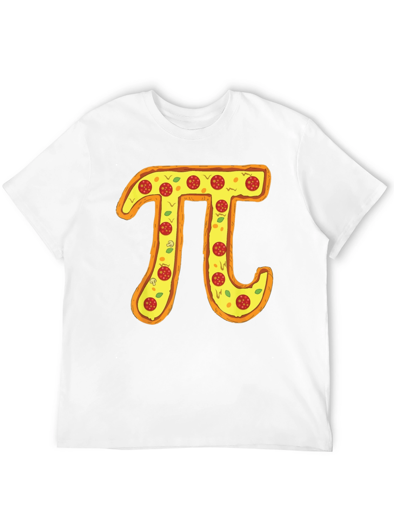 Pizza Pi Graphic Tee - Funny Math Pun Shirt
