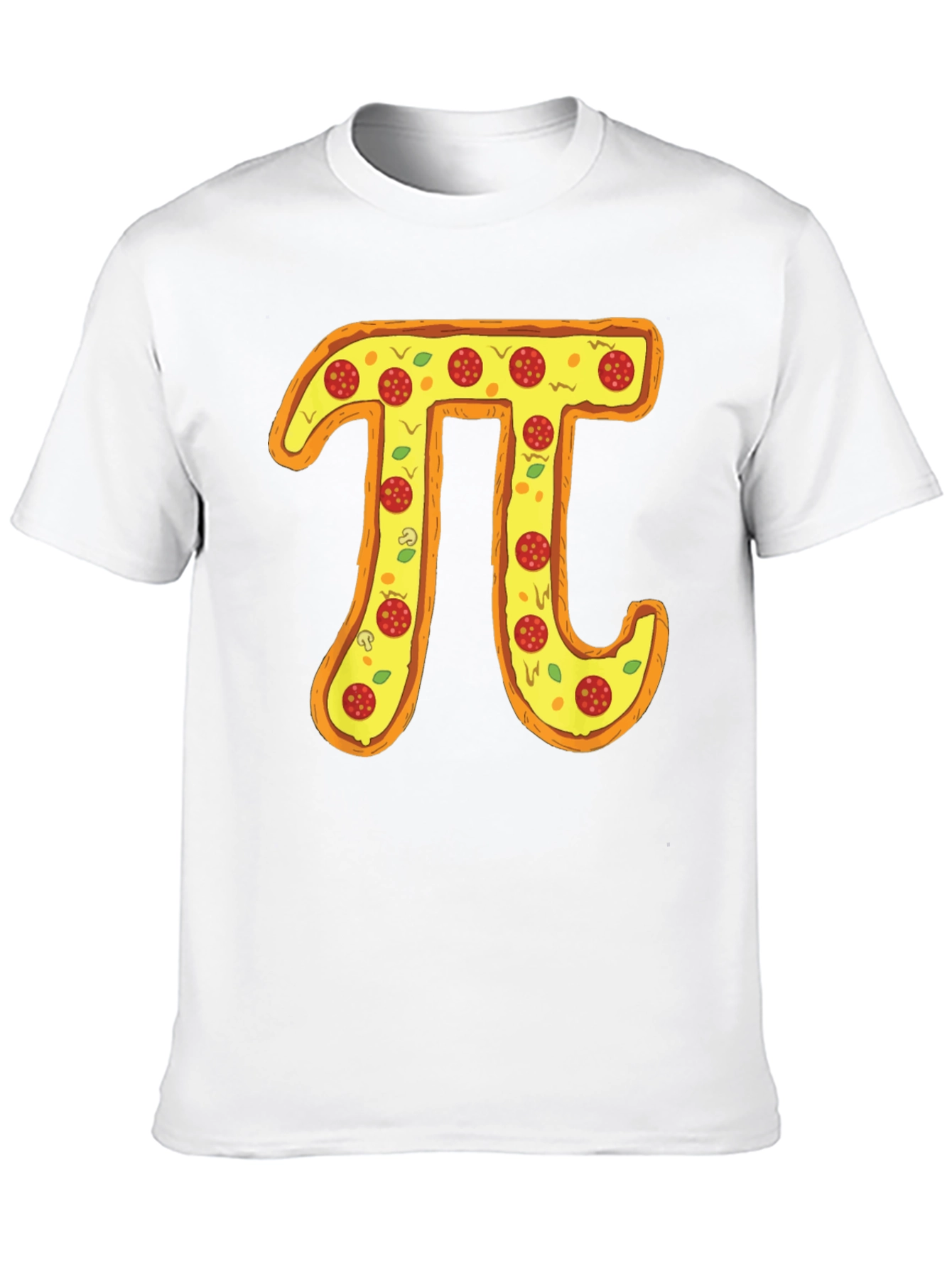 Pizza Pi Graphic Tee - Funny Math Pun Shirt