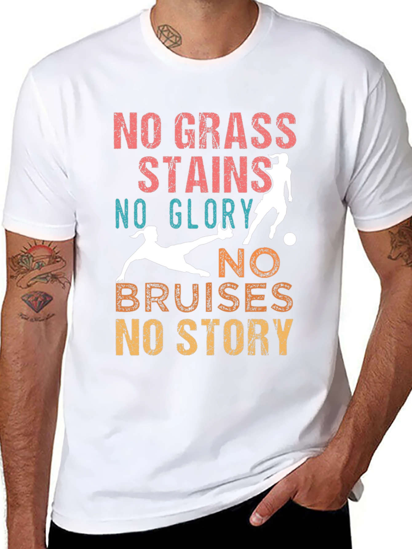 No Grass Stains No Glory T-Shirt