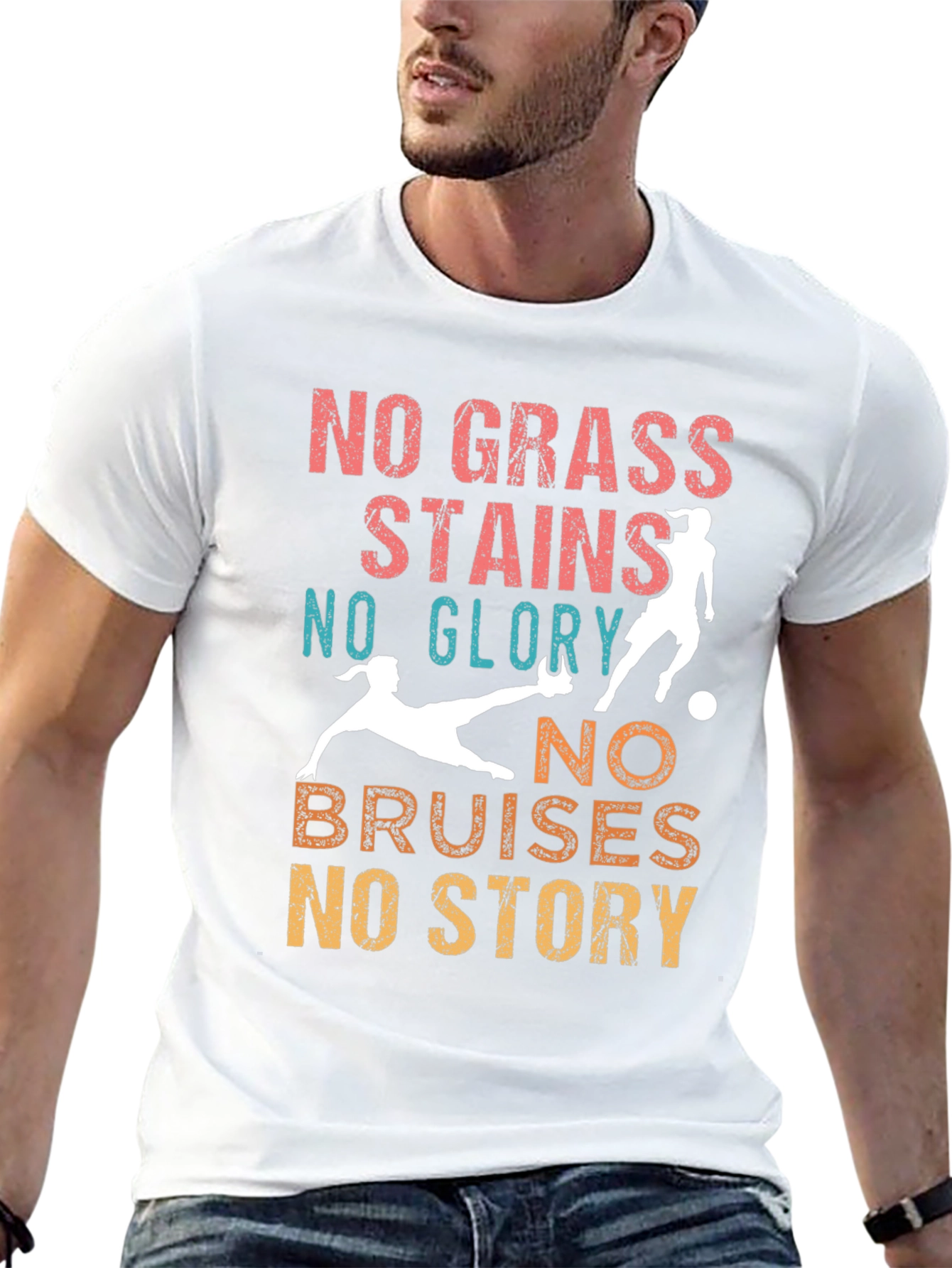 No Grass Stains No Glory T-Shirt