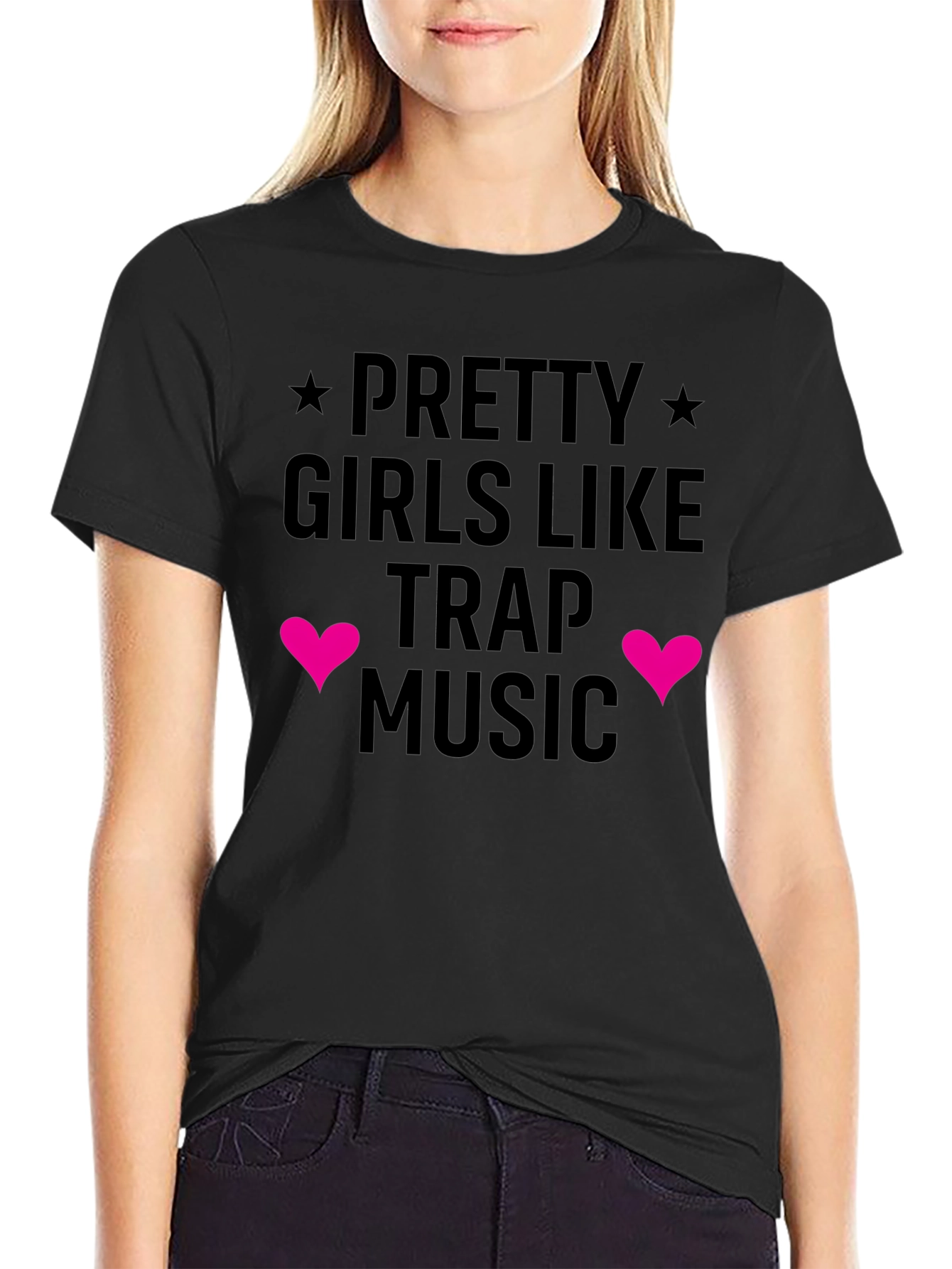 Pretty Girls Like Trap Music Graphic Tee