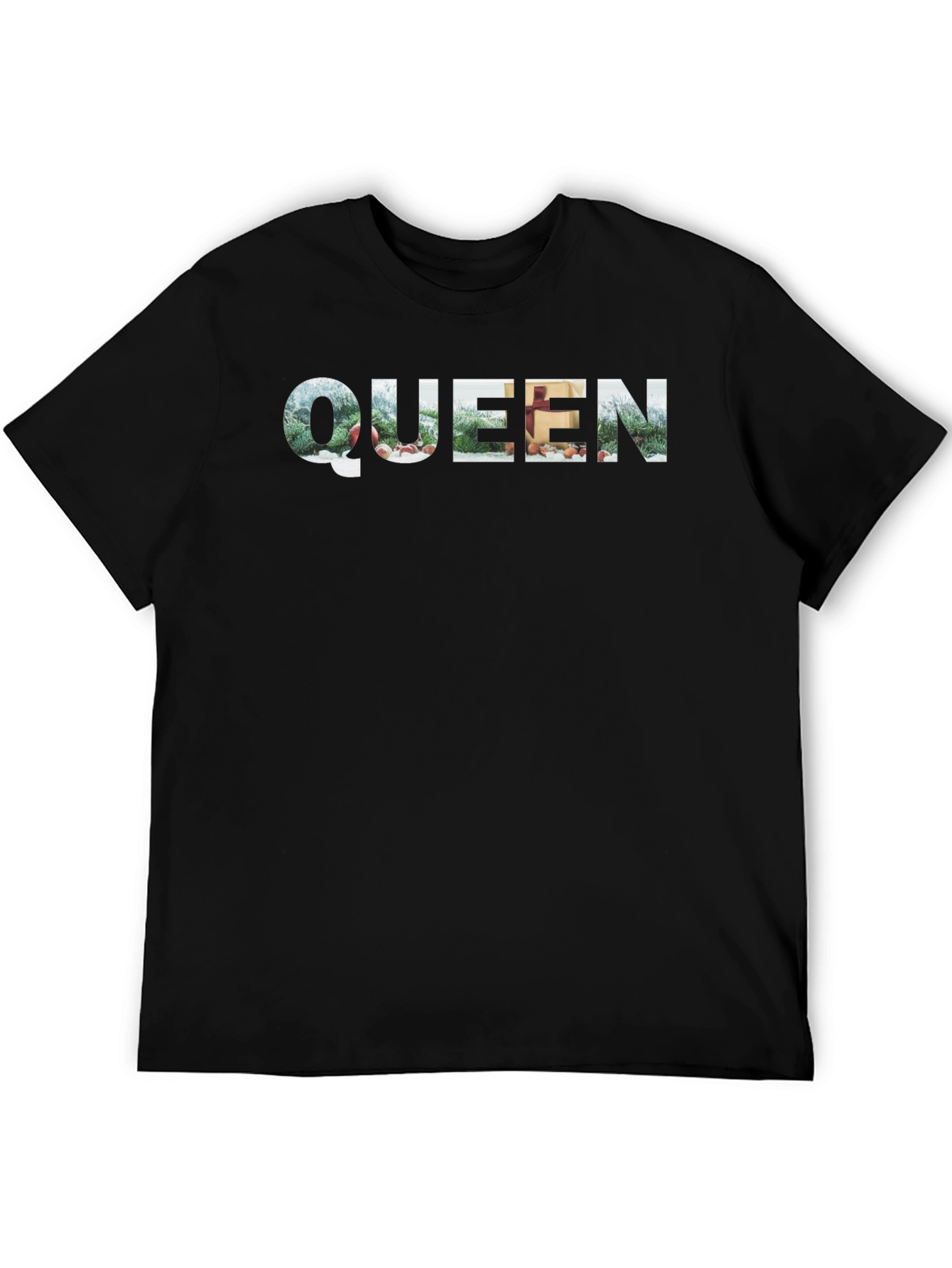 Queen Winter Holiday Graphic T-Shirt