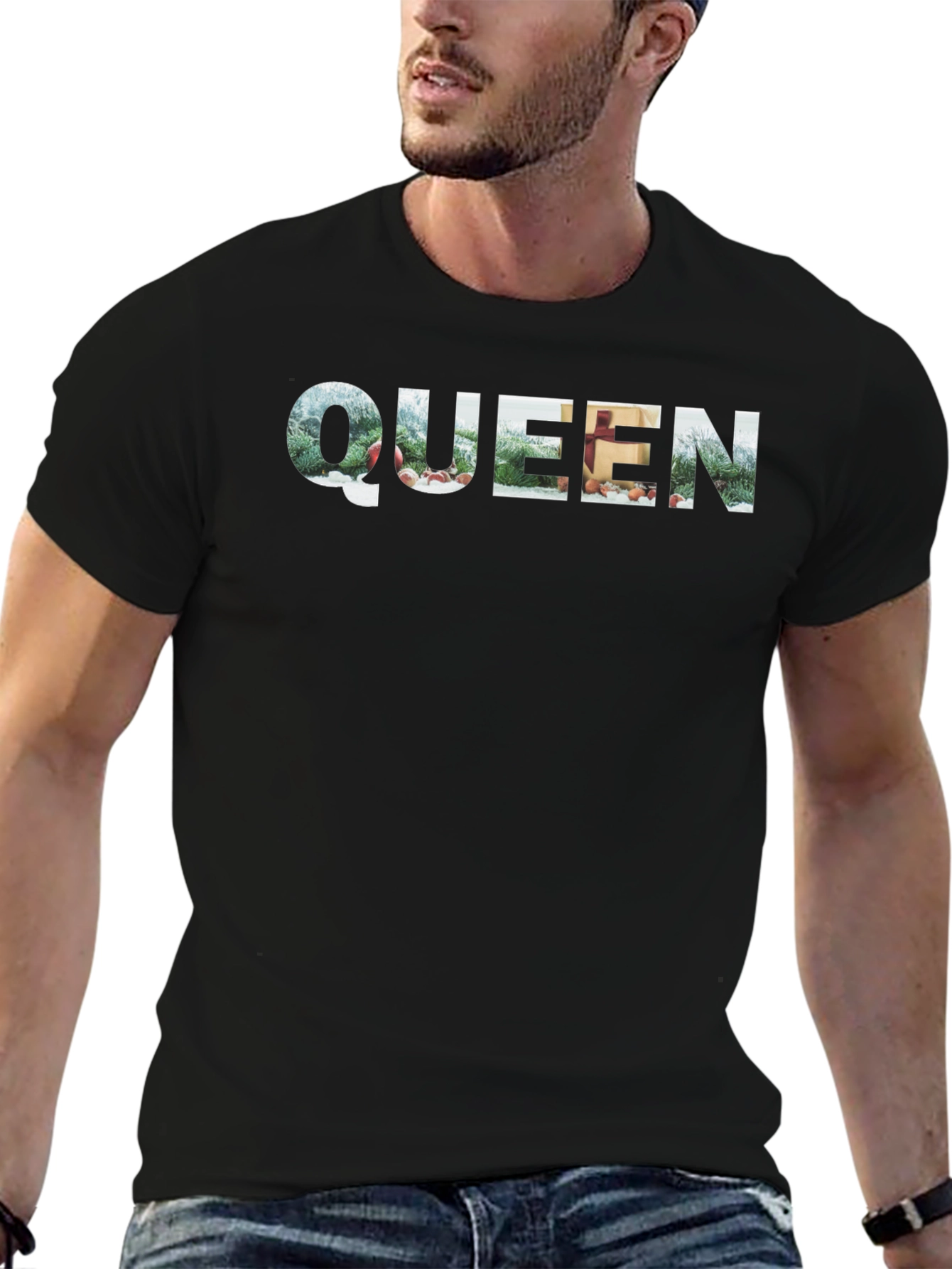 Queen Winter Holiday Graphic T-Shirt