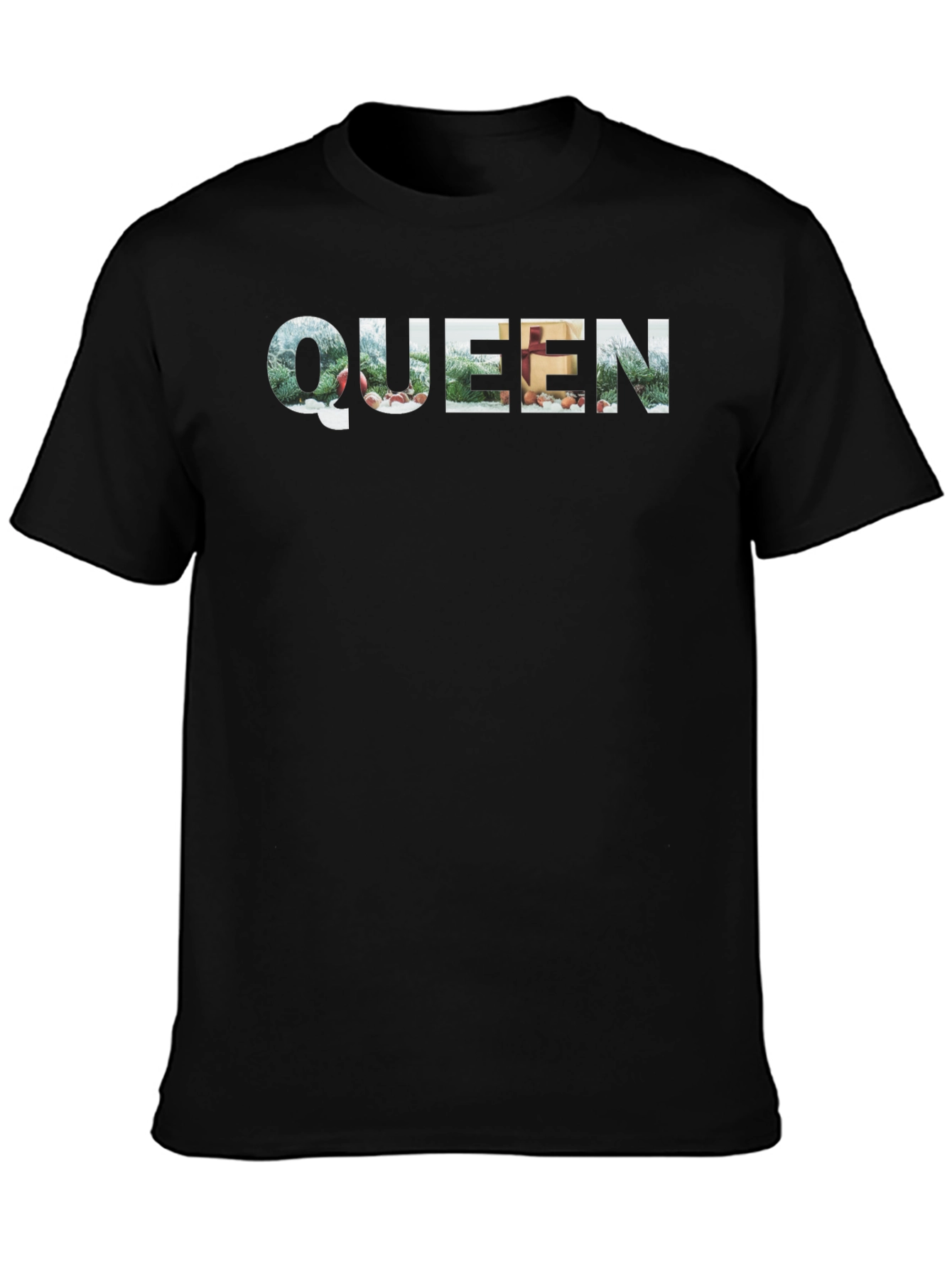 Queen Winter Holiday Graphic T-Shirt