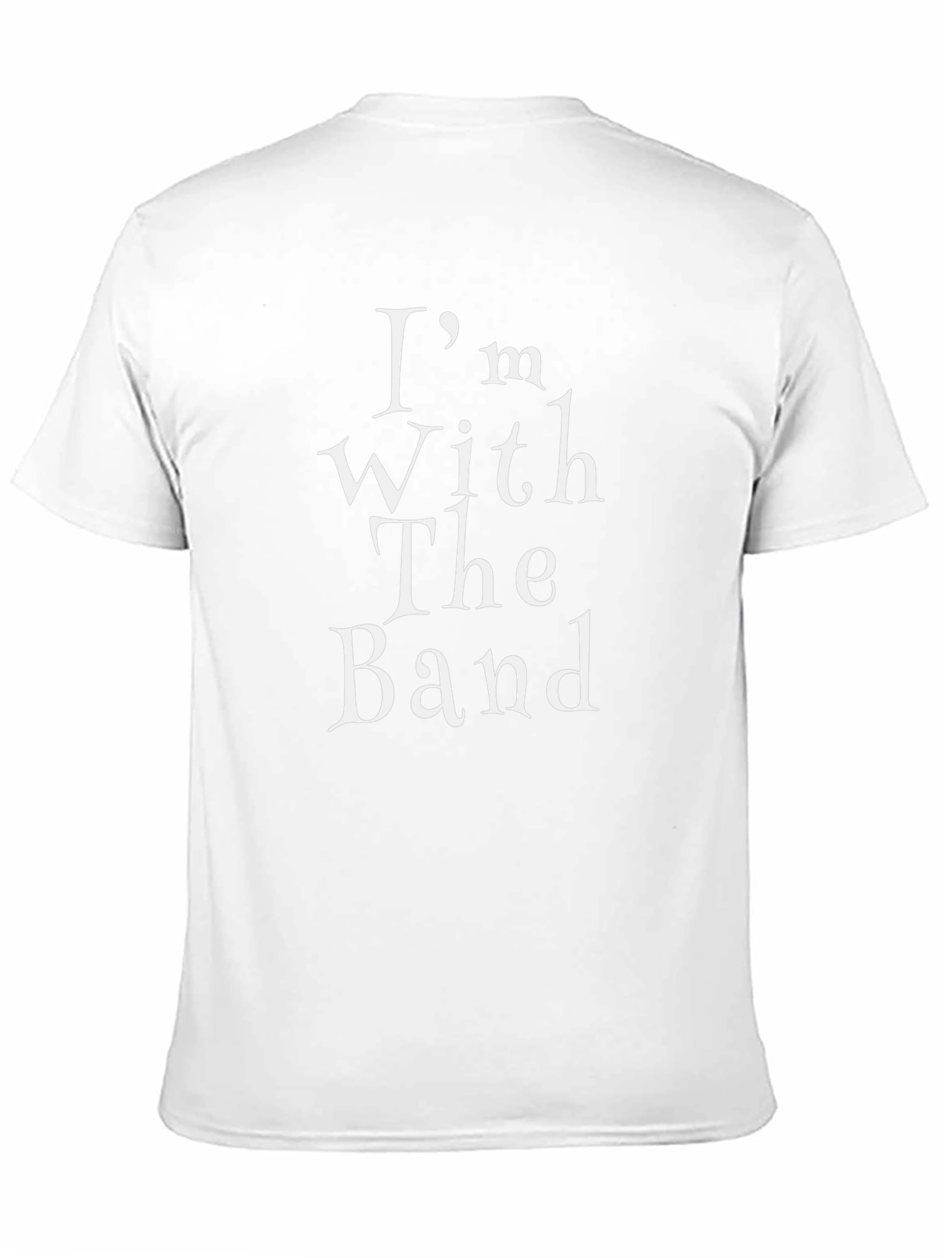 Im With The Band Black T-Shirt