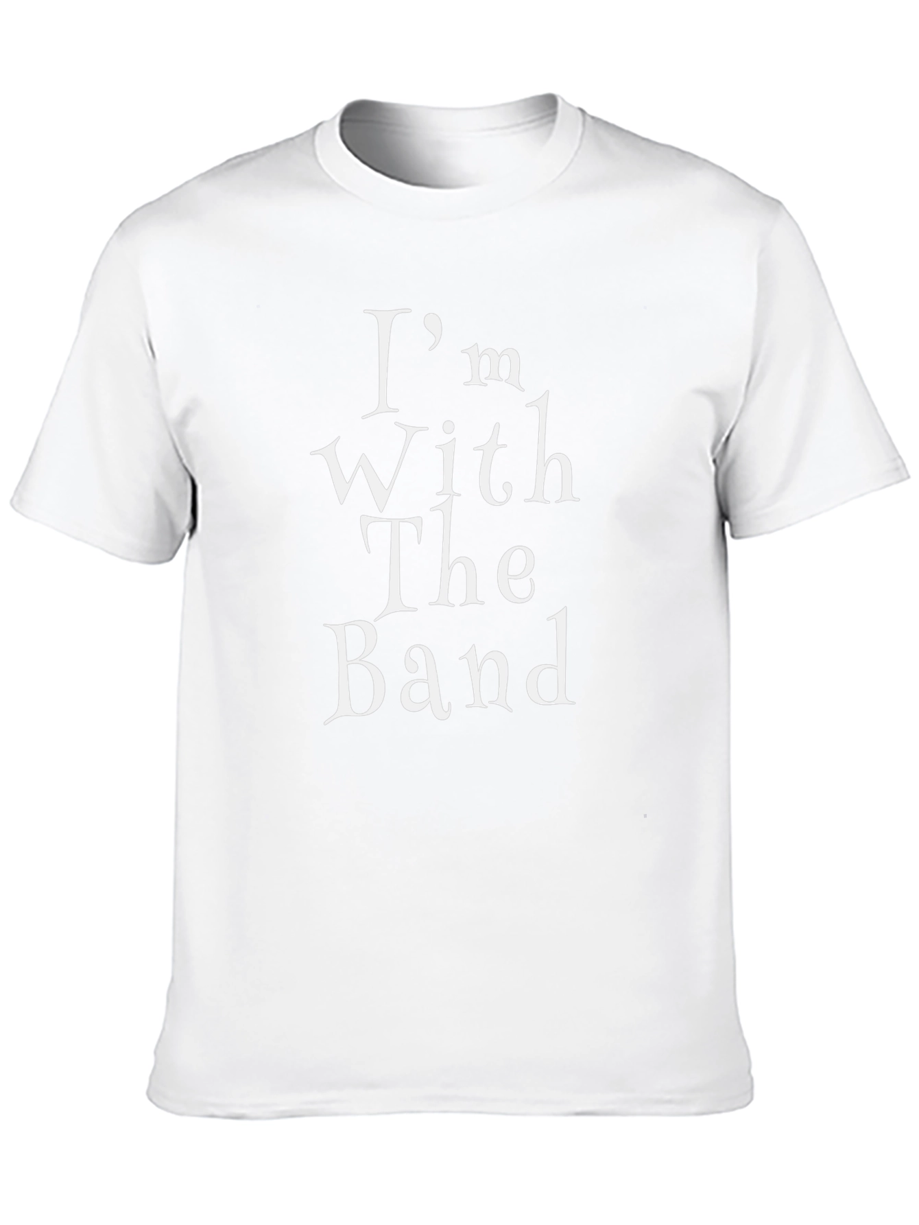 Im With The Band Black T-Shirt