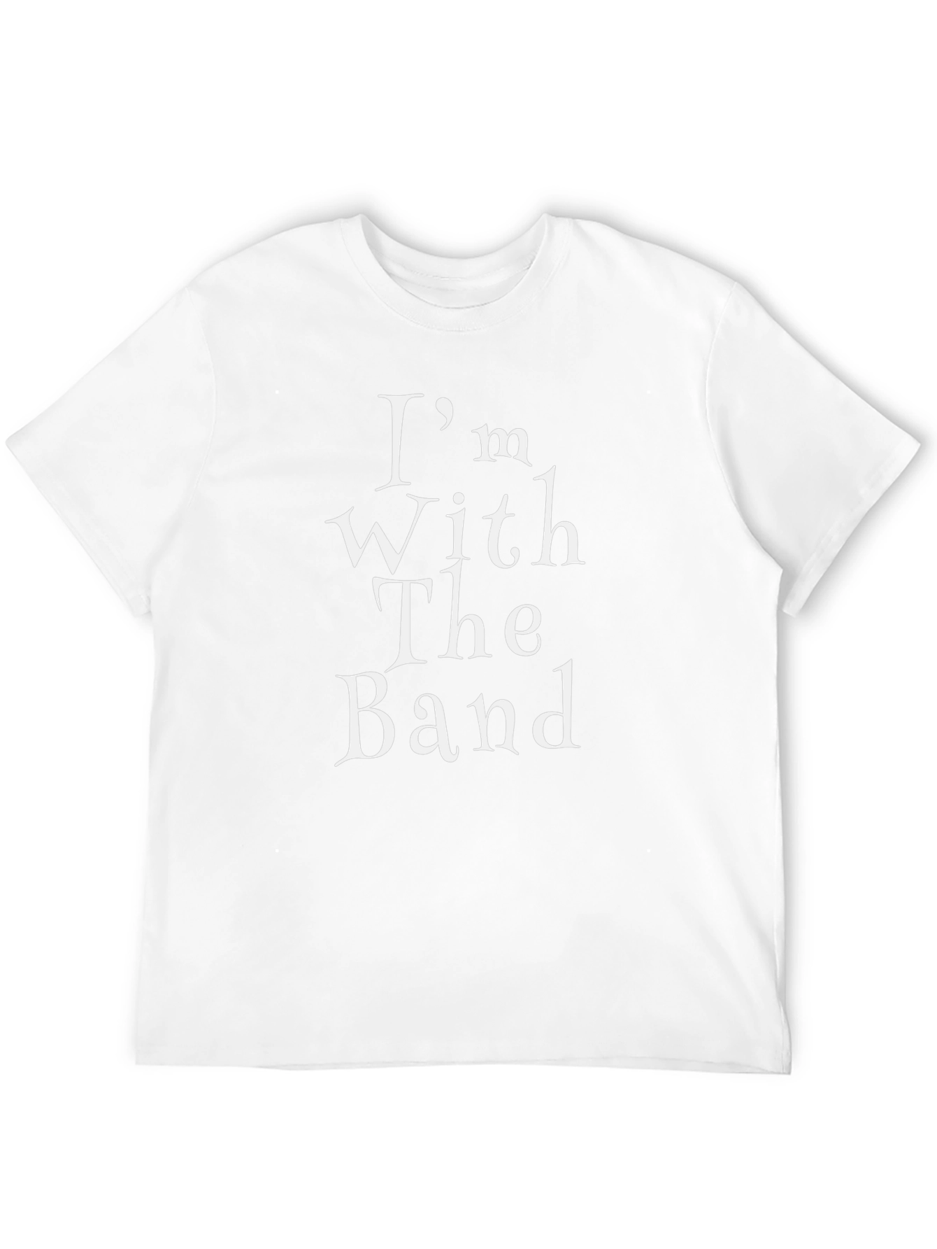 Im With The Band Black T-Shirt