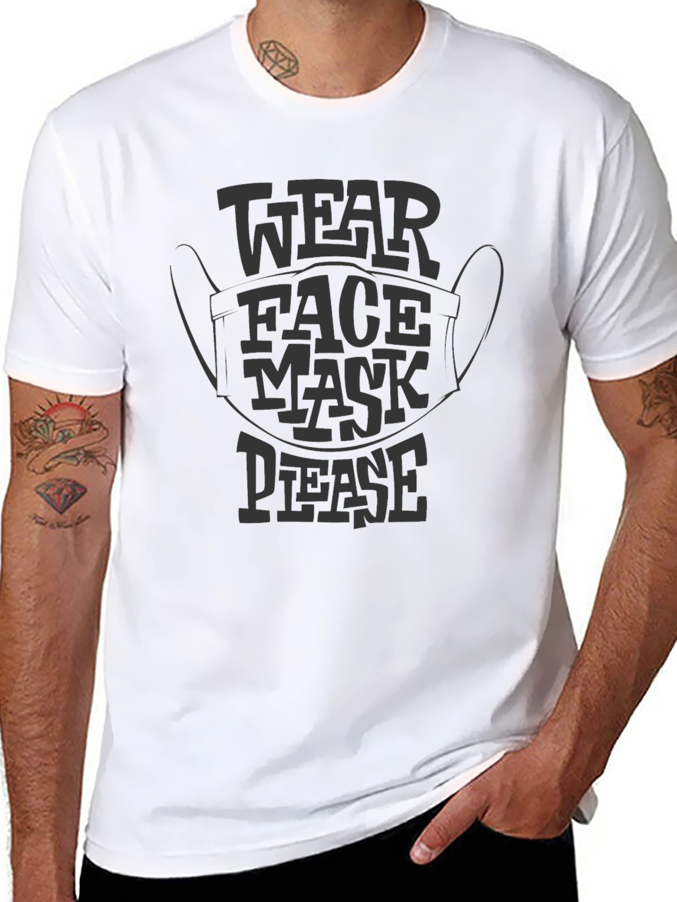 Wear Face Mask Please T-Shirt