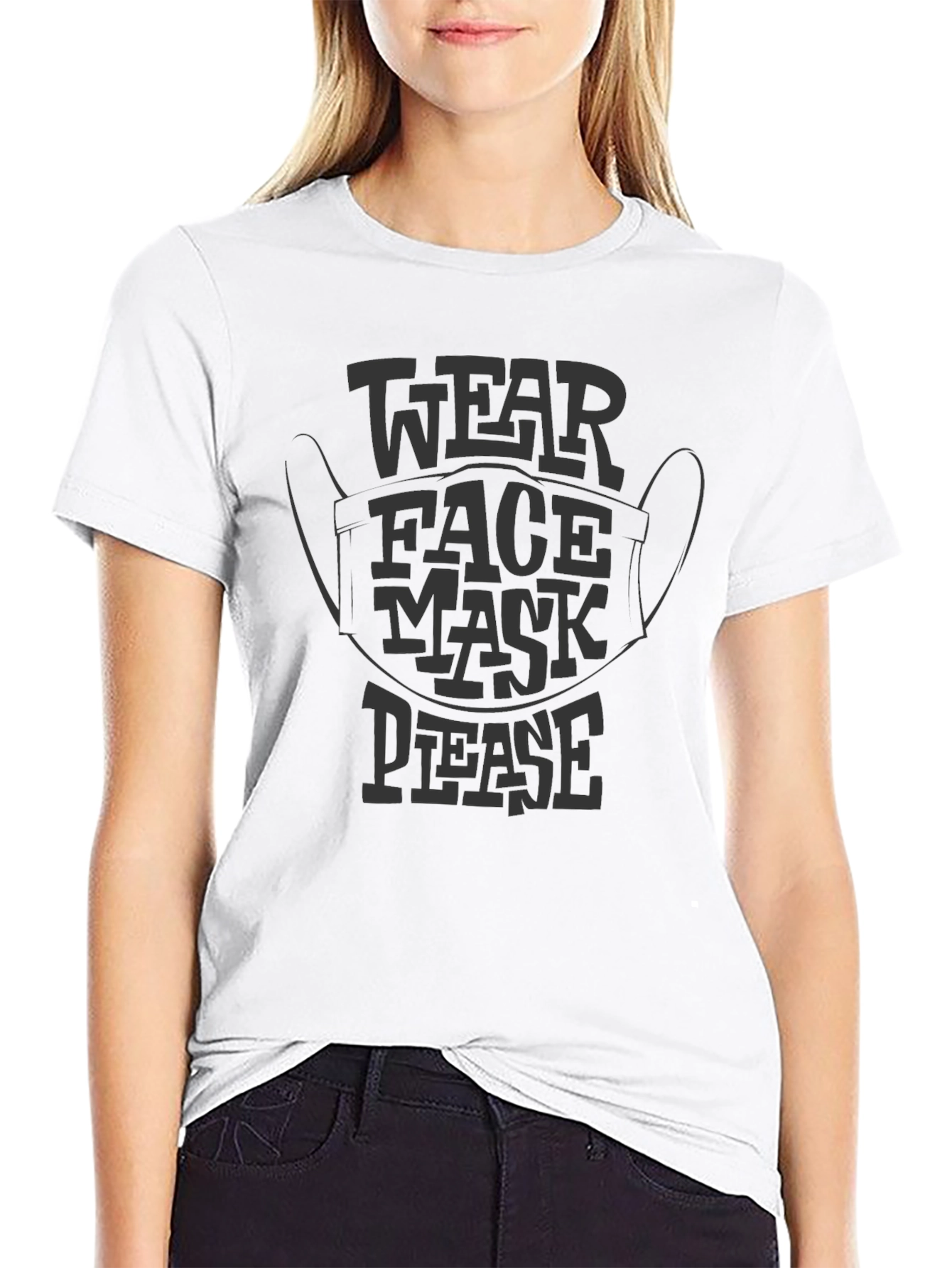 Wear Face Mask Please T-Shirt