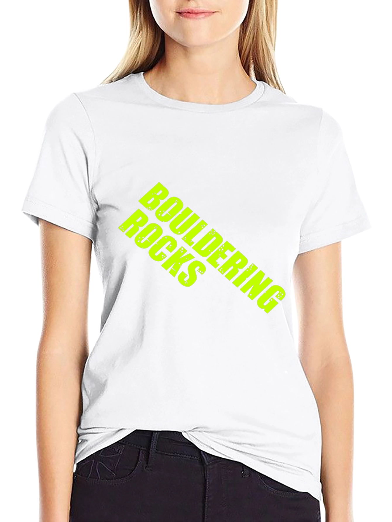 Bouldering Rocks T-Shirt - Black