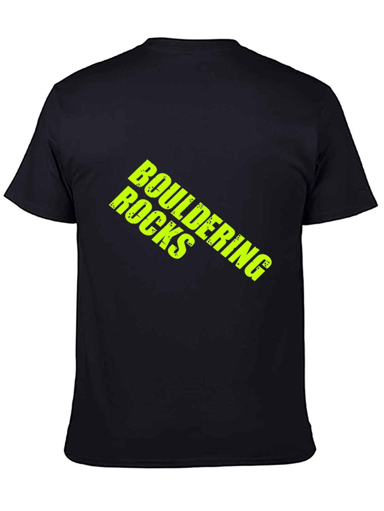 Bouldering Rocks T-Shirt - Black