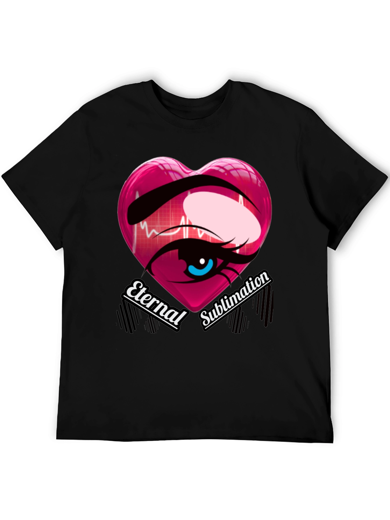 Eternal Sublimation Heart Eye T-Shirt