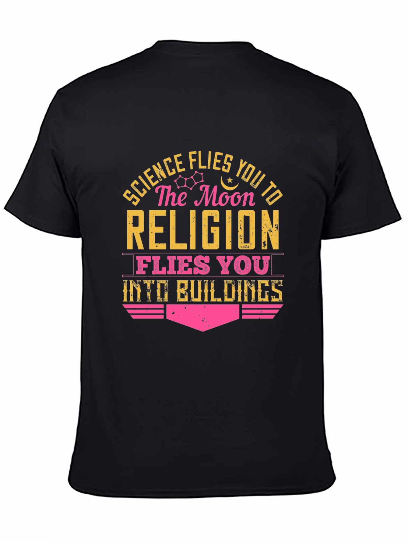 Science vs Religion Graphic Tee