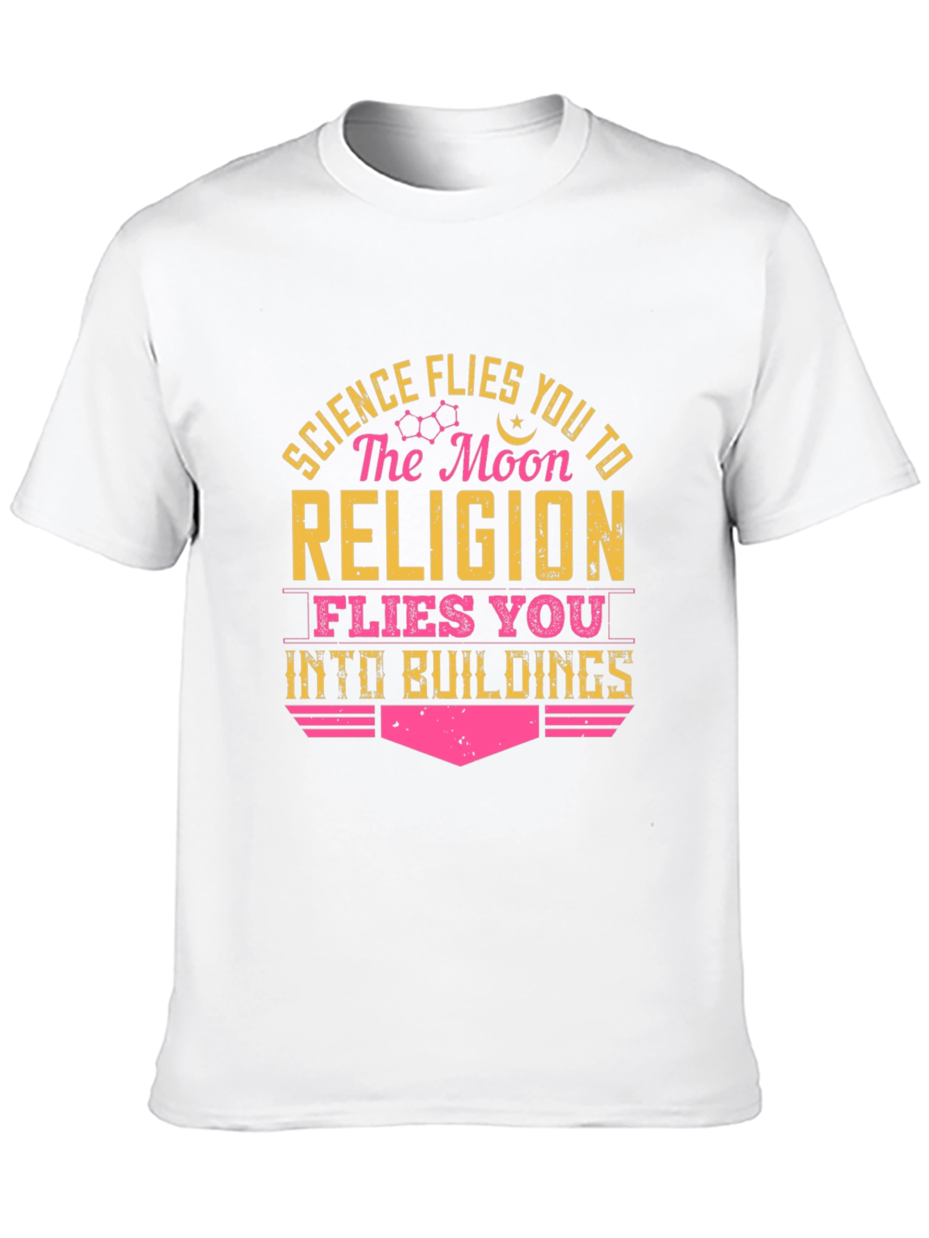 Science vs Religion Graphic Tee