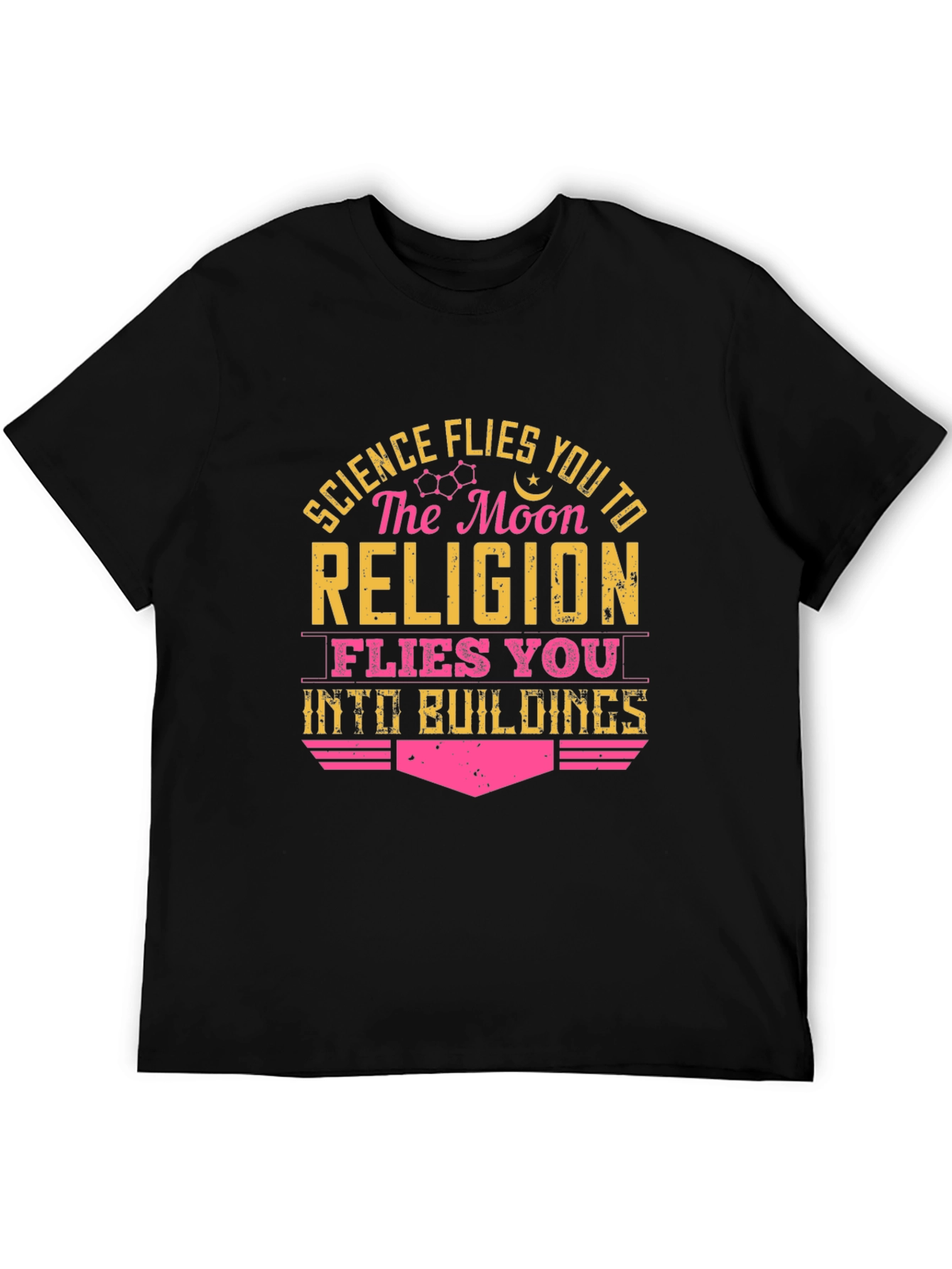 Science vs Religion Graphic Tee