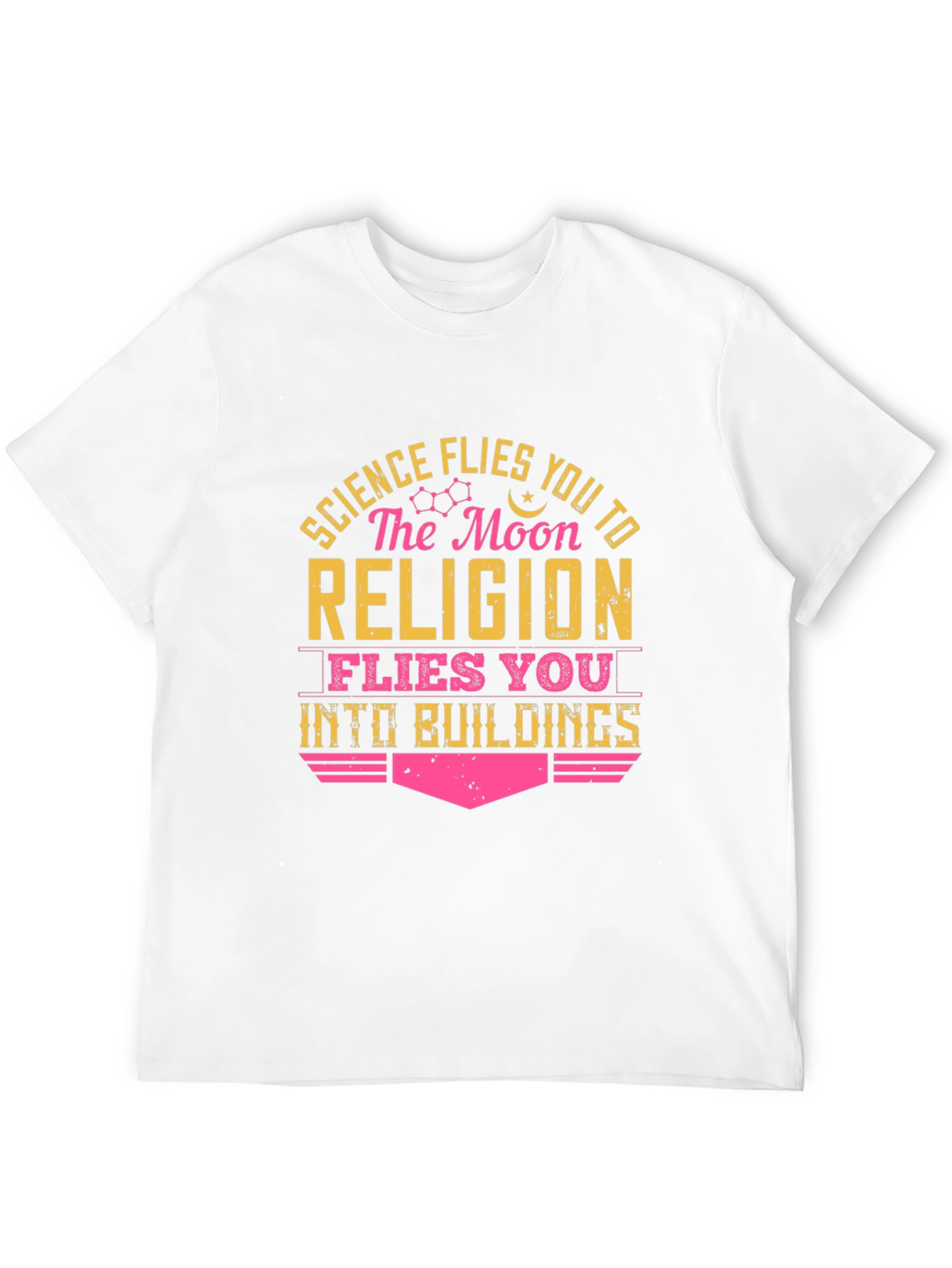 Science vs Religion Graphic Tee