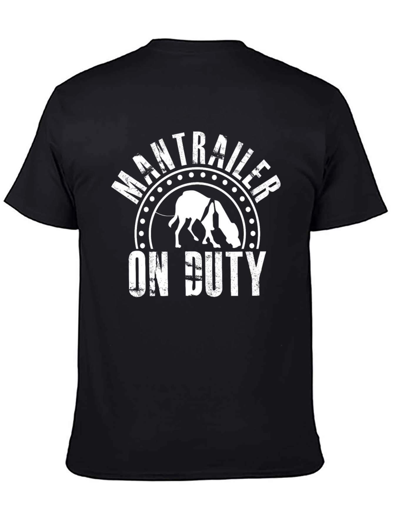 ManTrailer On Duty Graphic Tee - Black