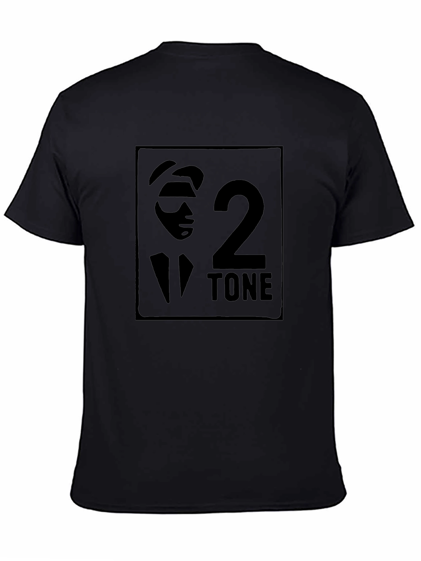 2 Tone Black T-Shirt