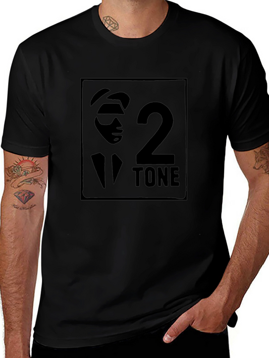 2 Tone Black T-Shirt