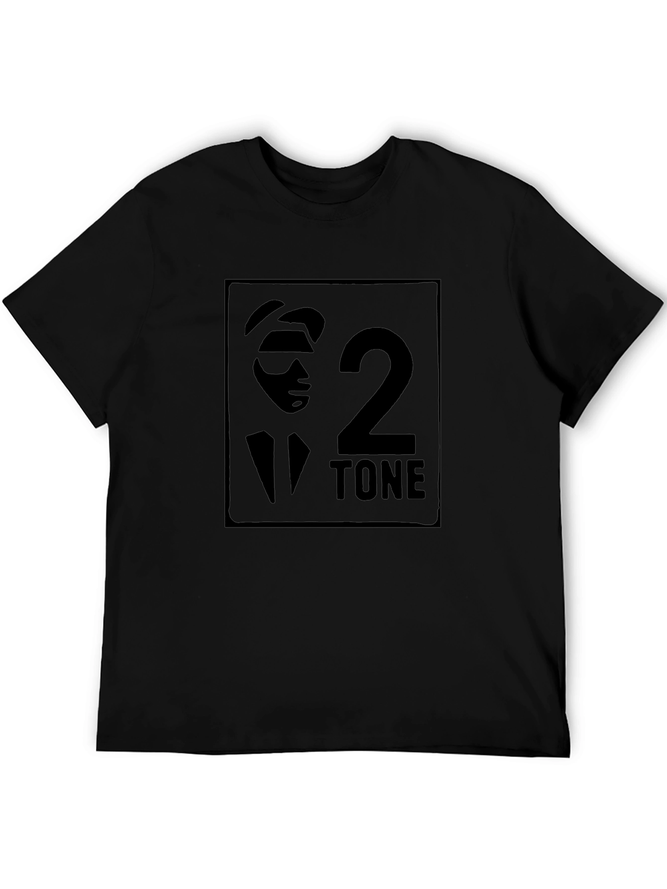 2 Tone Black T-Shirt
