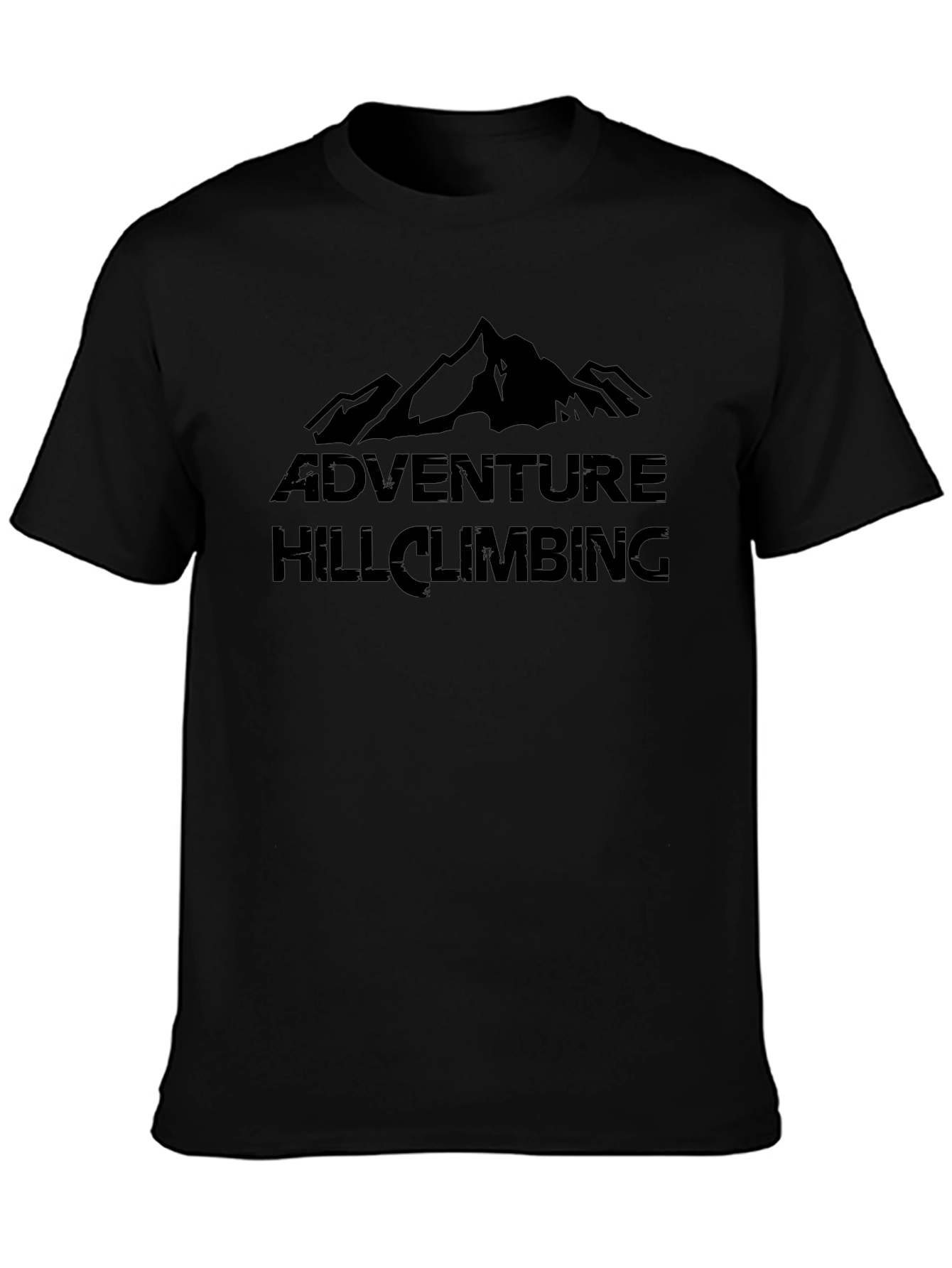 Adventure Hill Climbing T-Shirt - Mountain Graphic Tee