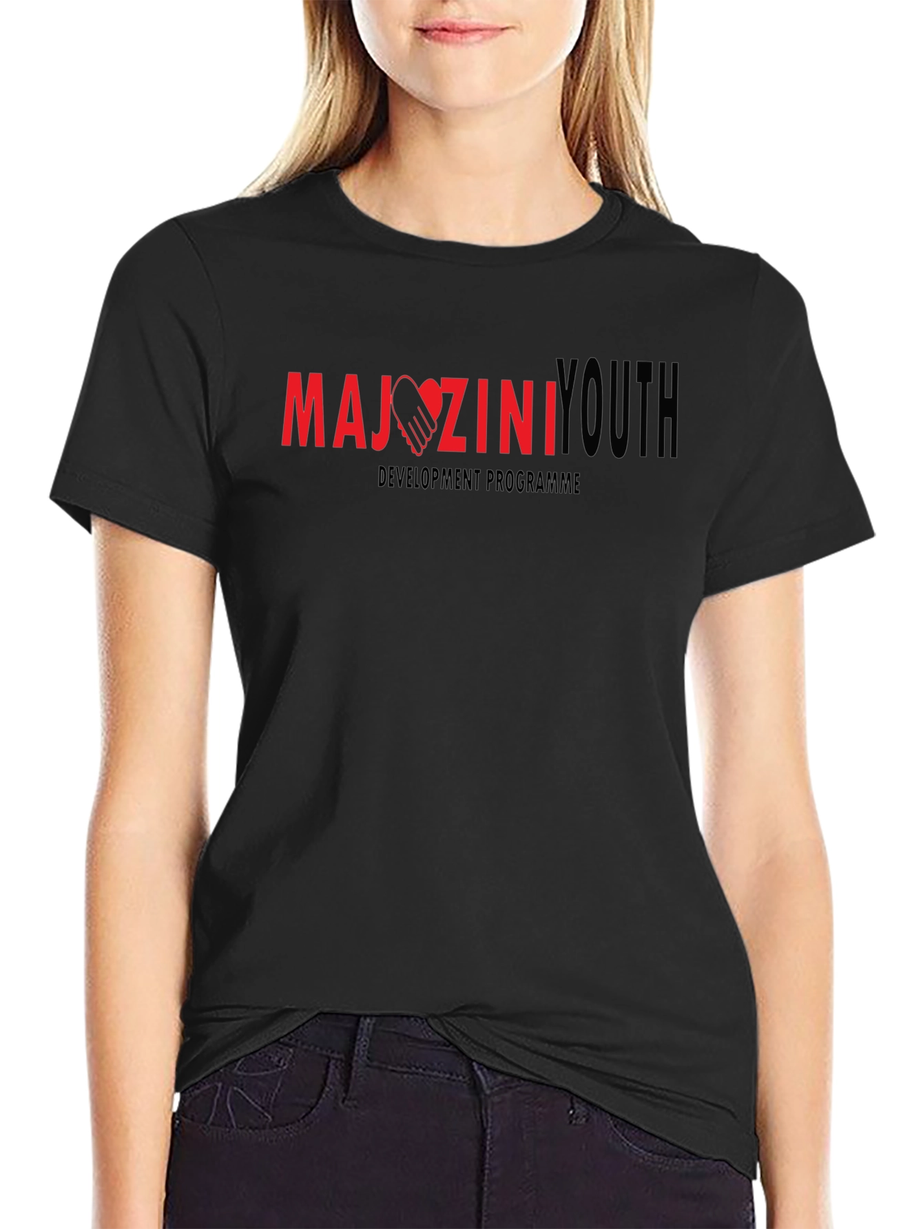 Majozini Youth Development Programme Black T-Shirt