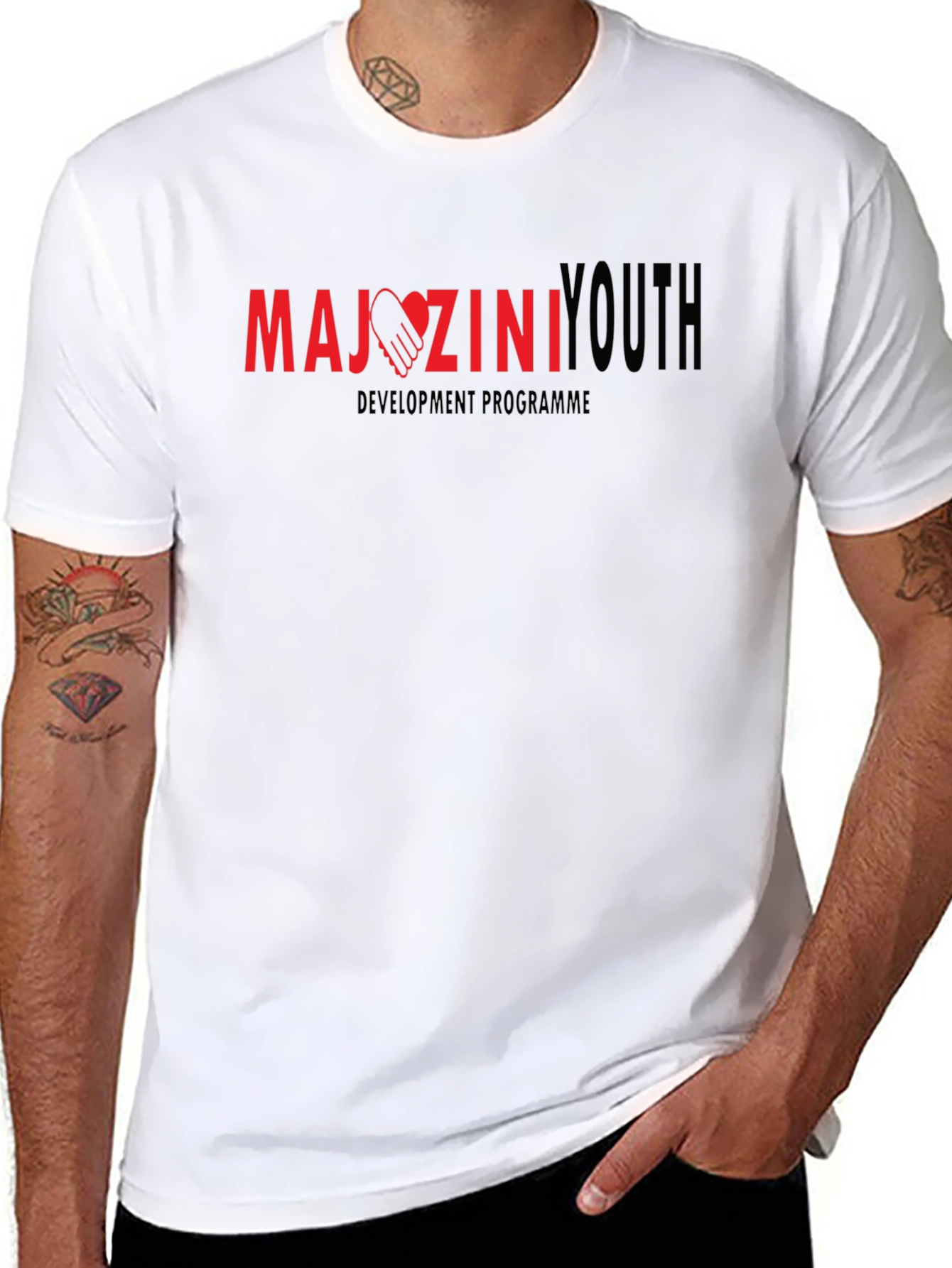 Majozini Youth Development Programme Black T-Shirt