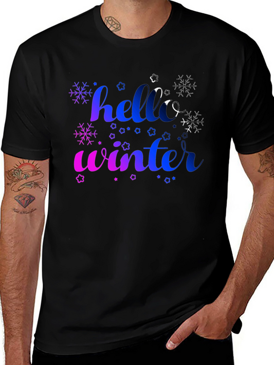 Hello Winter Graphic T-Shirt