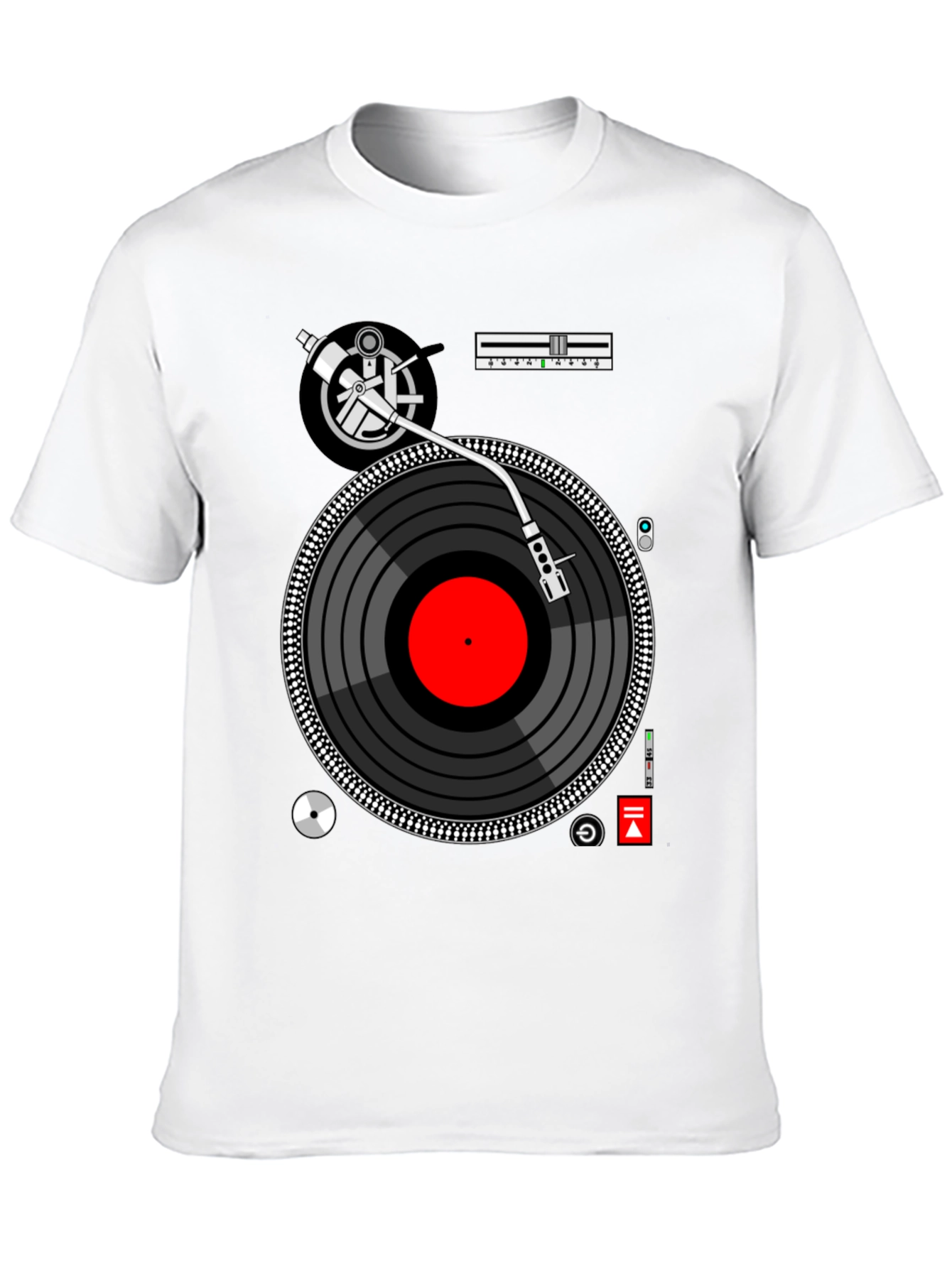 DJ Turntable Graphic T-Shirt
