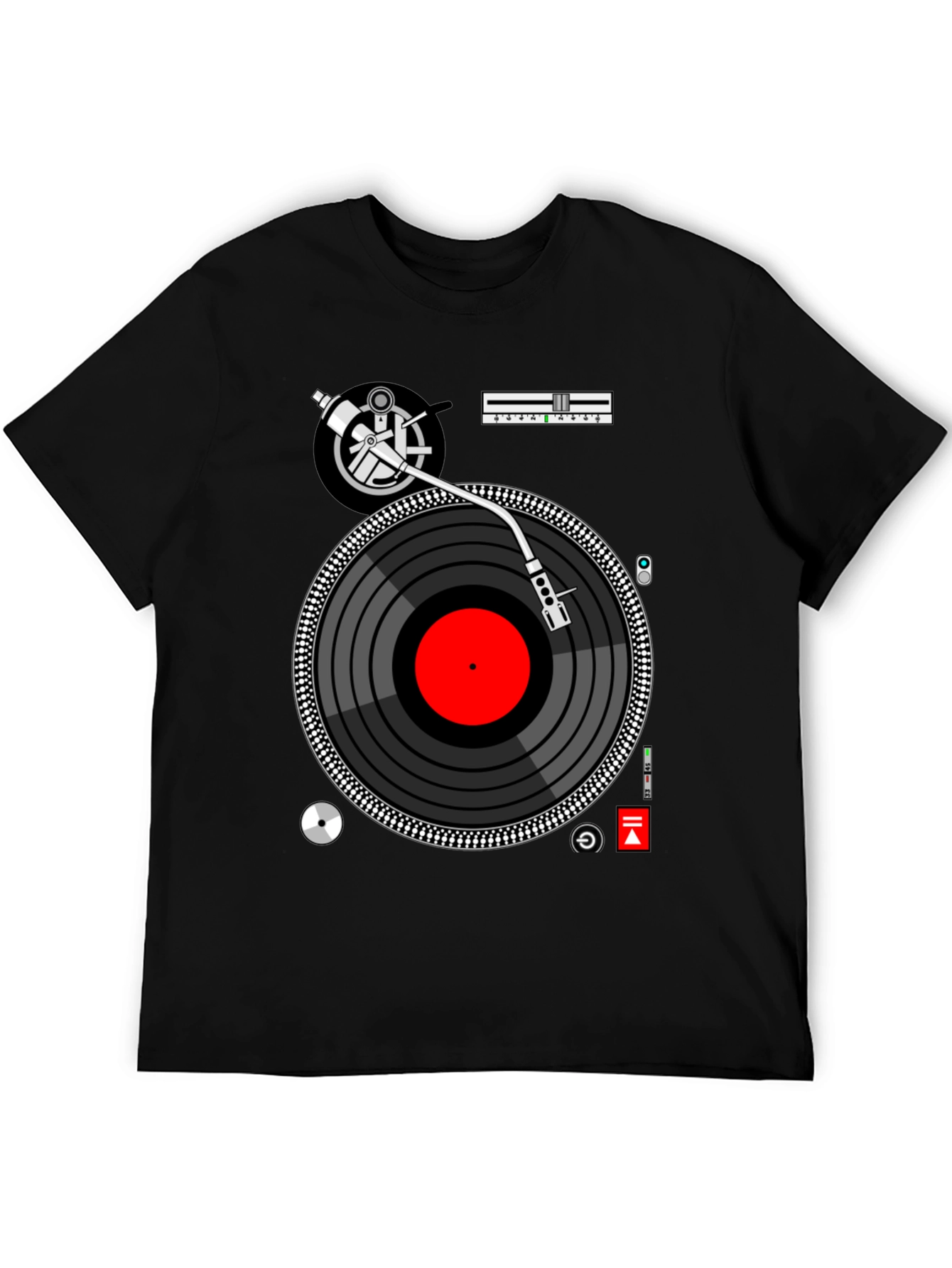 DJ Turntable Graphic T-Shirt
