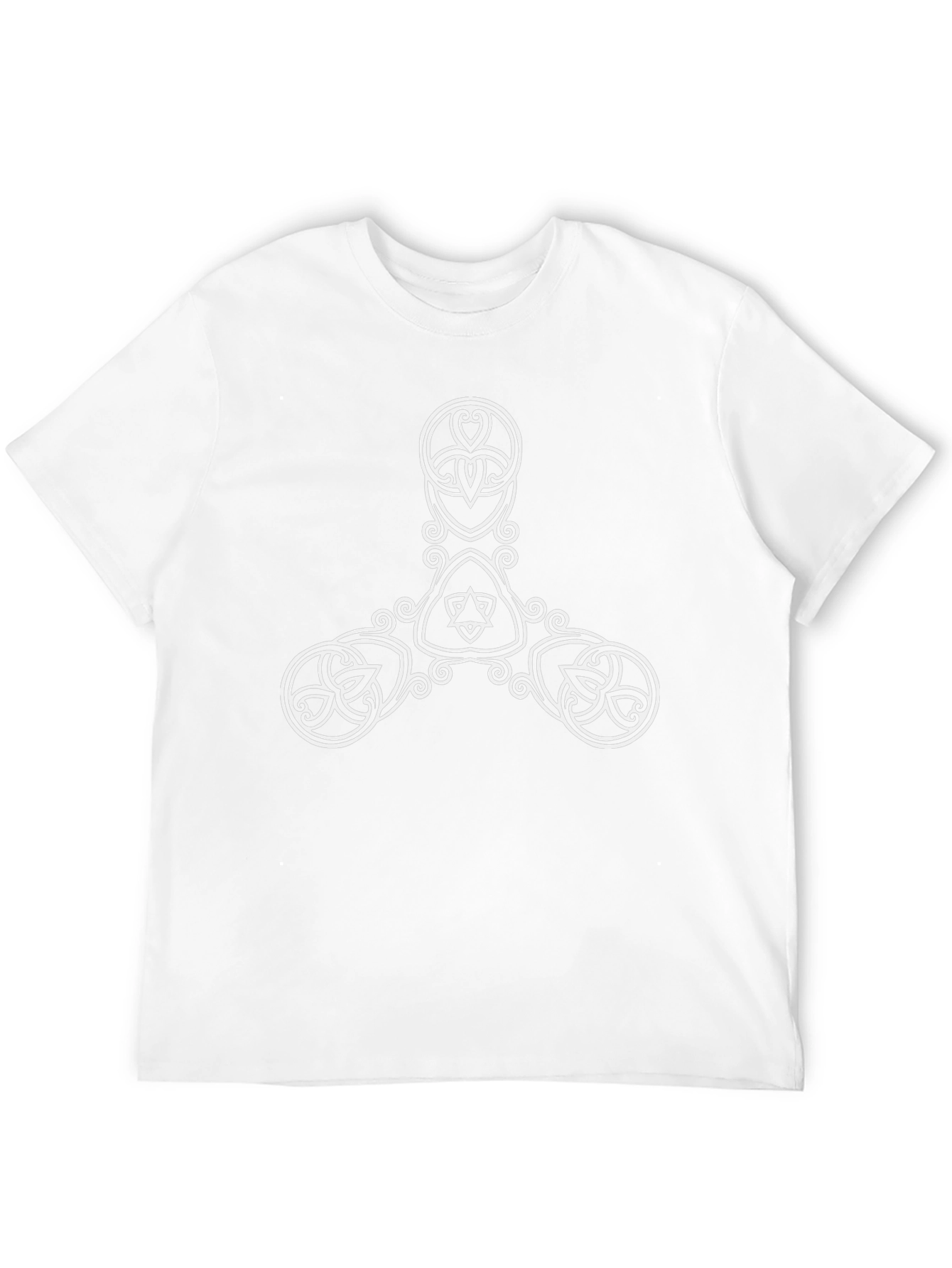 Celtic Knot Design Black T-Shirt