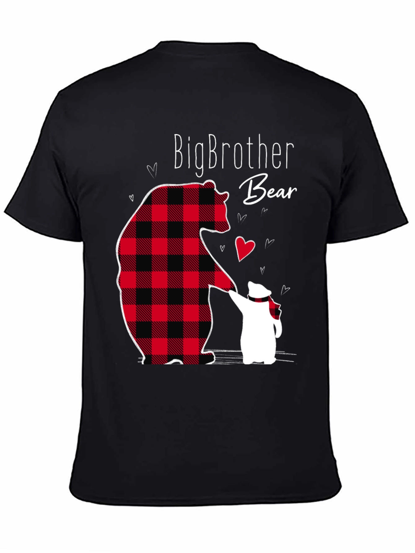 Big Brother Bear T-Shirt - Cute Matching Family Tee