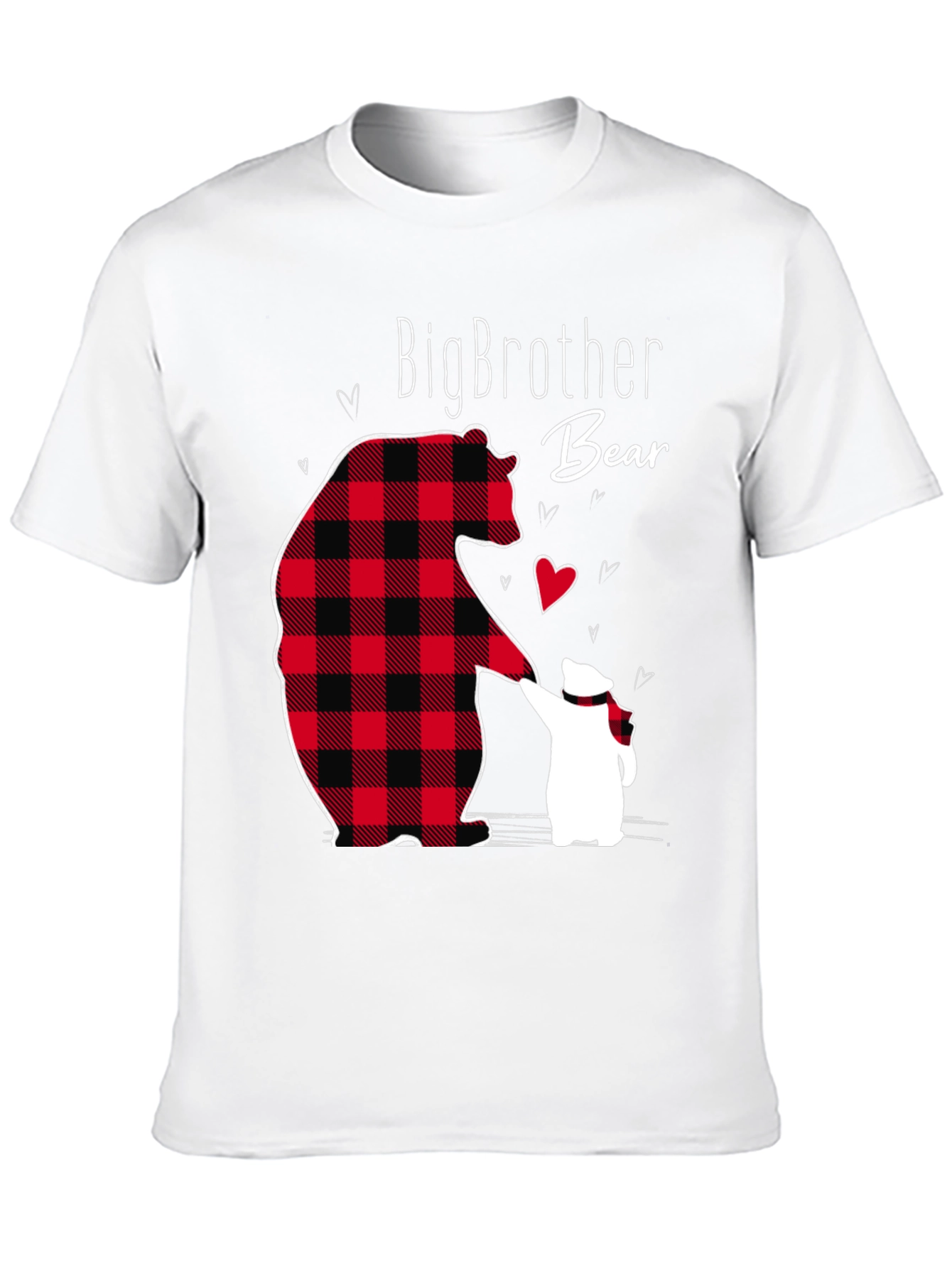 Big Brother Bear T-Shirt - Cute Matching Family Tee