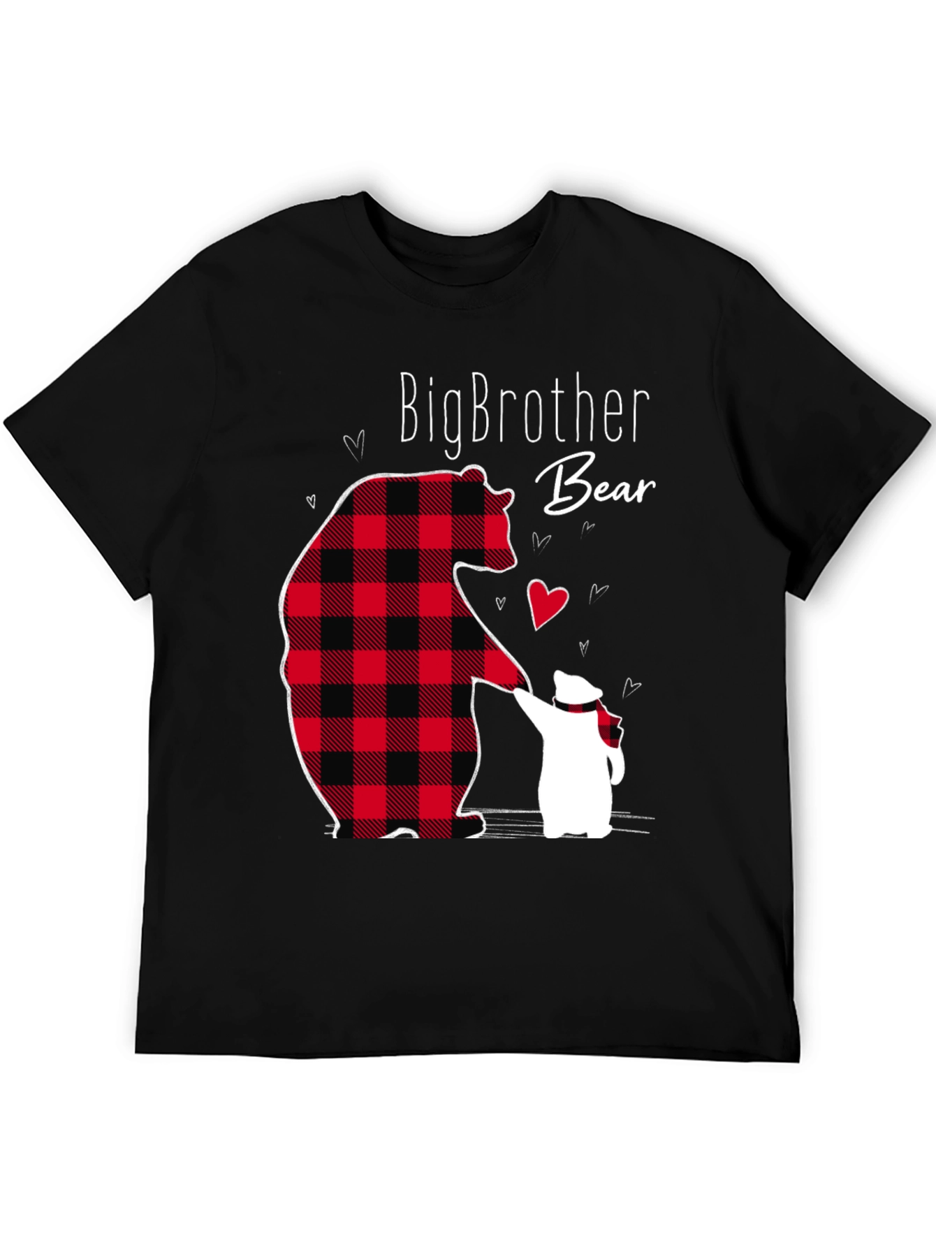 Big Brother Bear T-Shirt - Cute Matching Family Tee