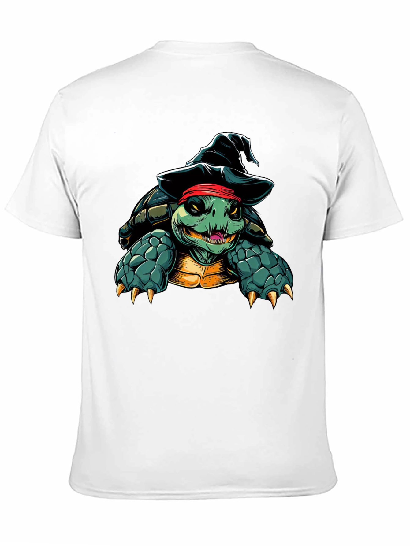 Pirate Turtle Black T-Shirt