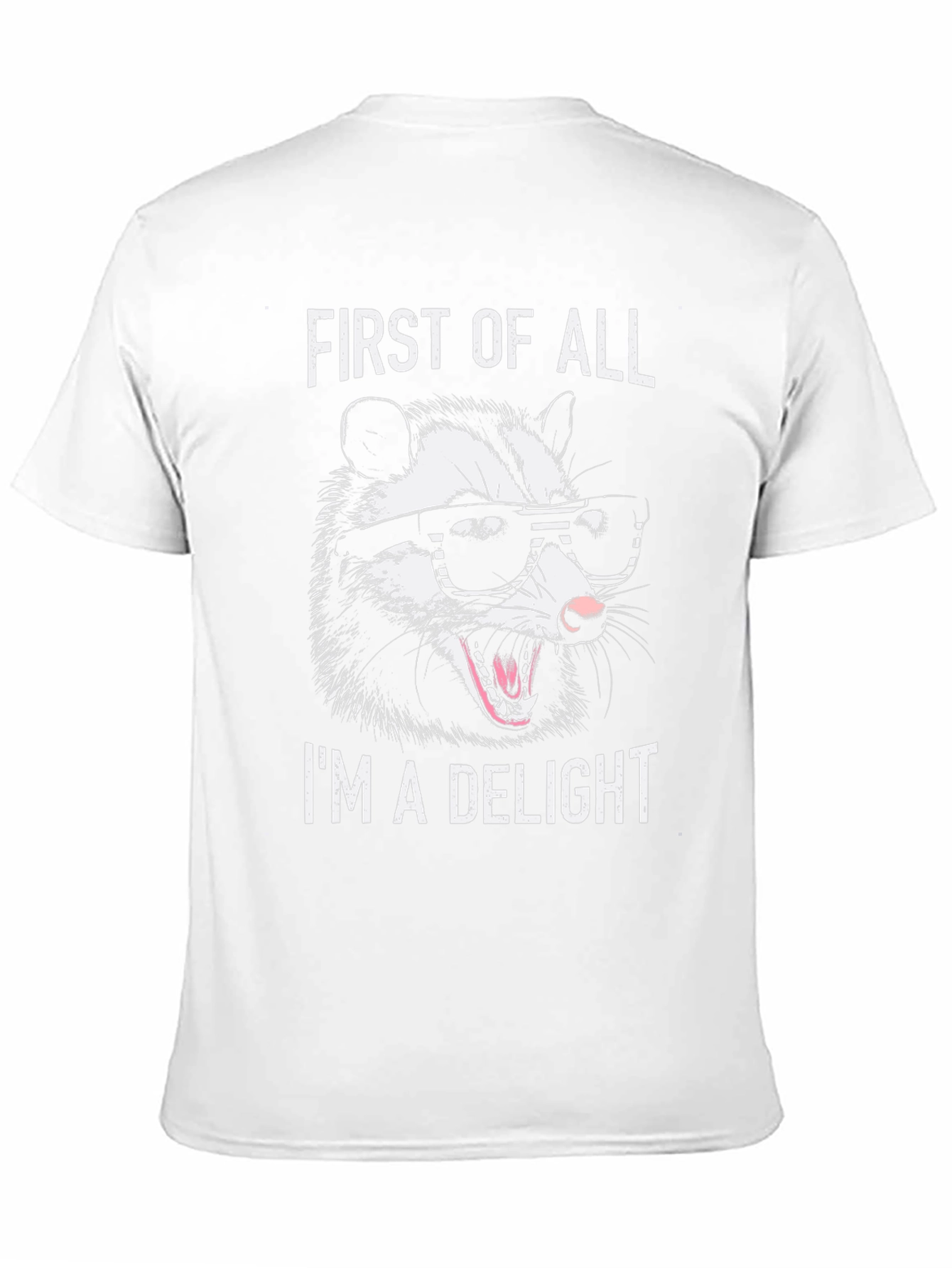First of All Im a Delight Opossum Graphic Tee