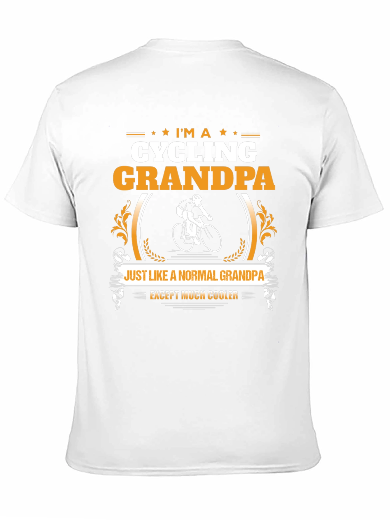 Cycling Grandpa T-Shirt - Cool Biker Grandfather Tee