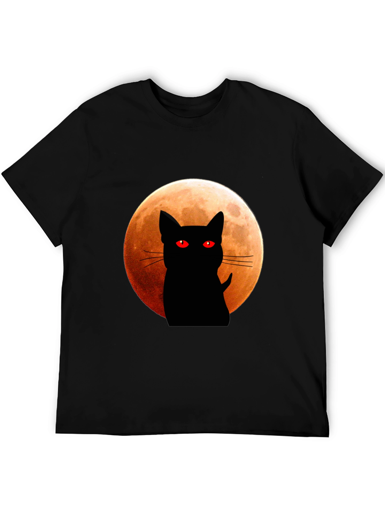 Black Cat Moon T-Shirt
