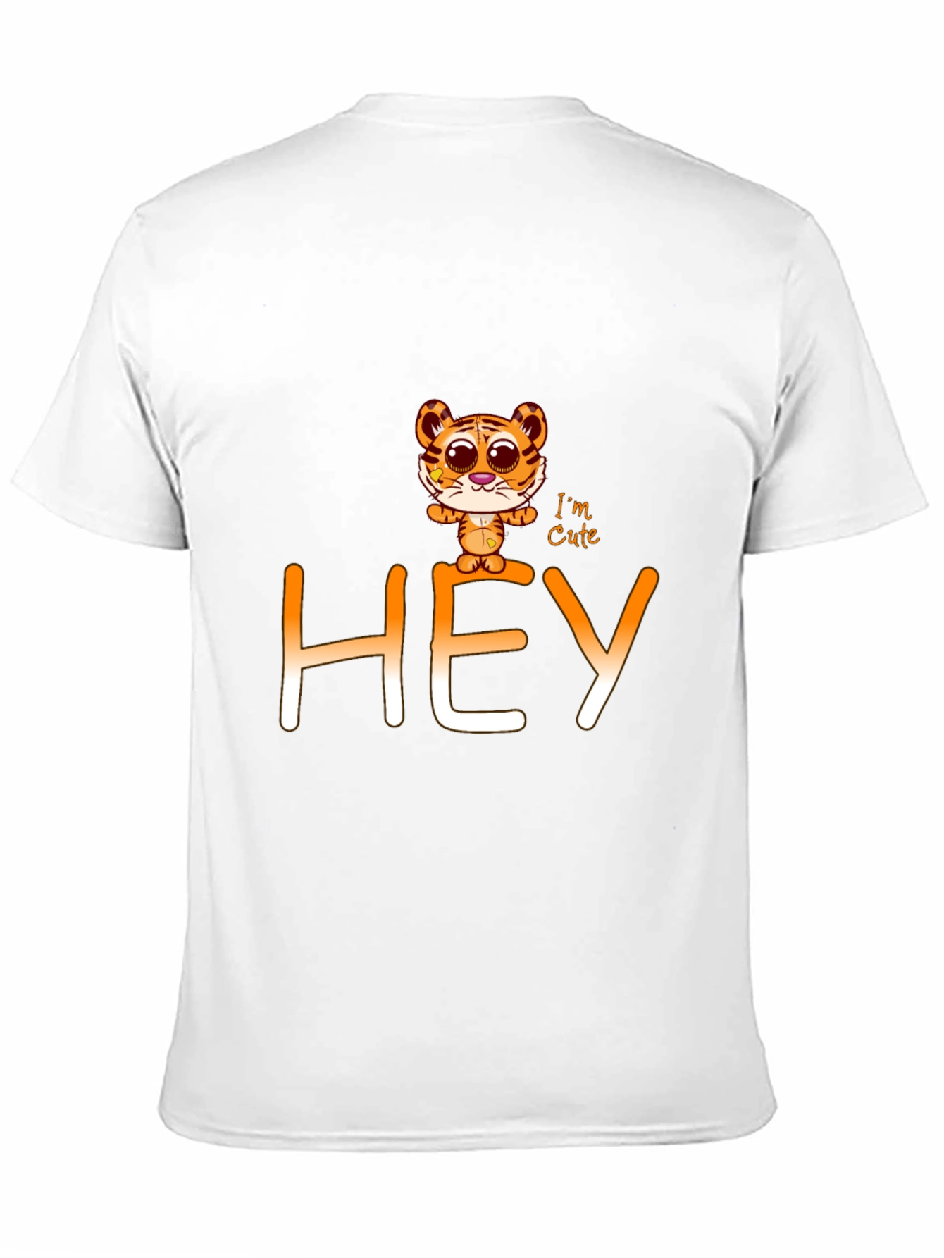 Cute Tiger Graphic Tee - HEY Im Cute