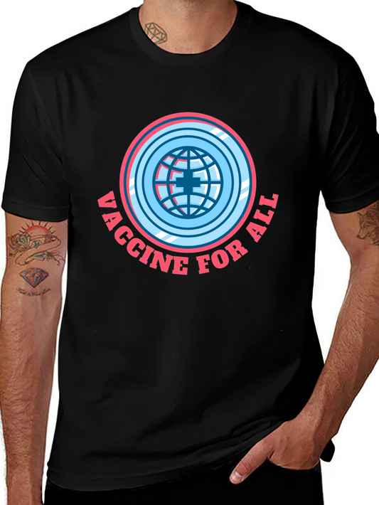 Vaccine For All T-Shirt - Global Health Awareness Tee